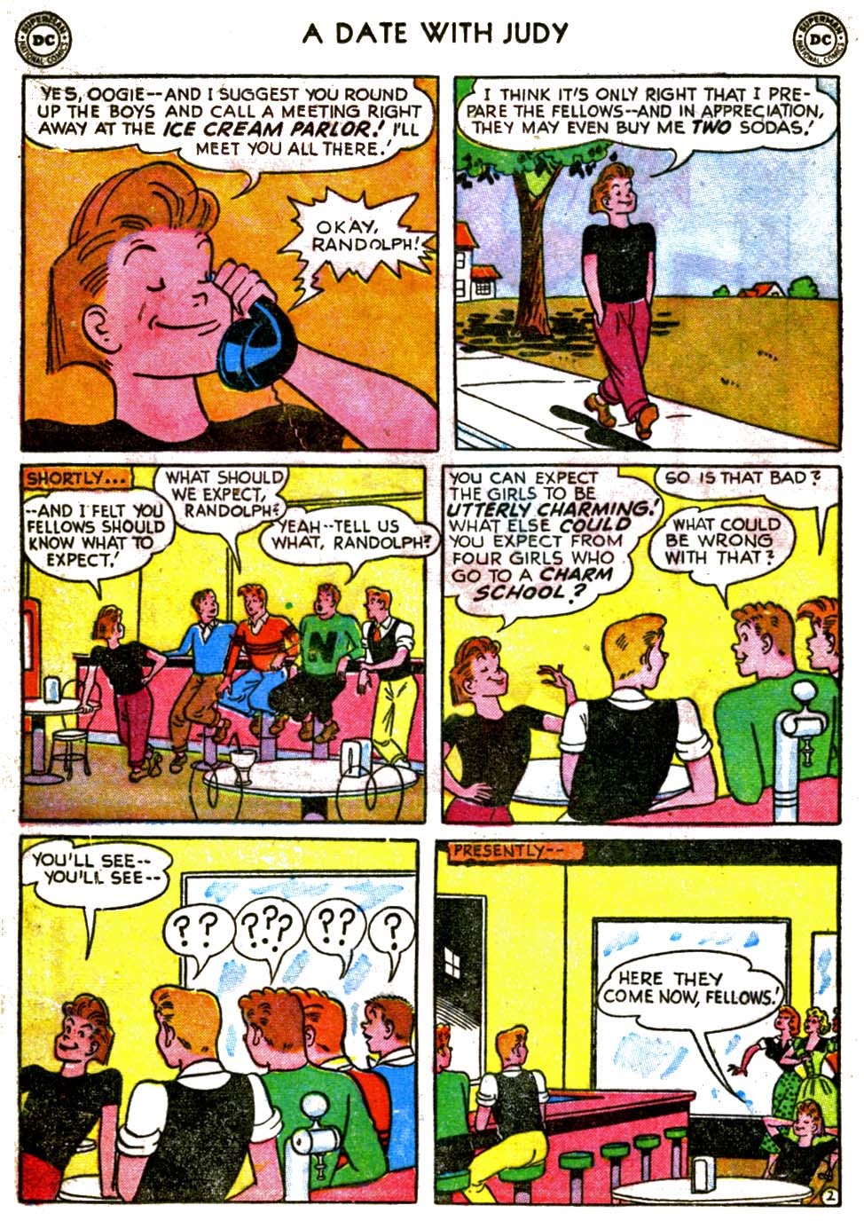 Read online A Date with Judy comic -  Issue #26 - 14
