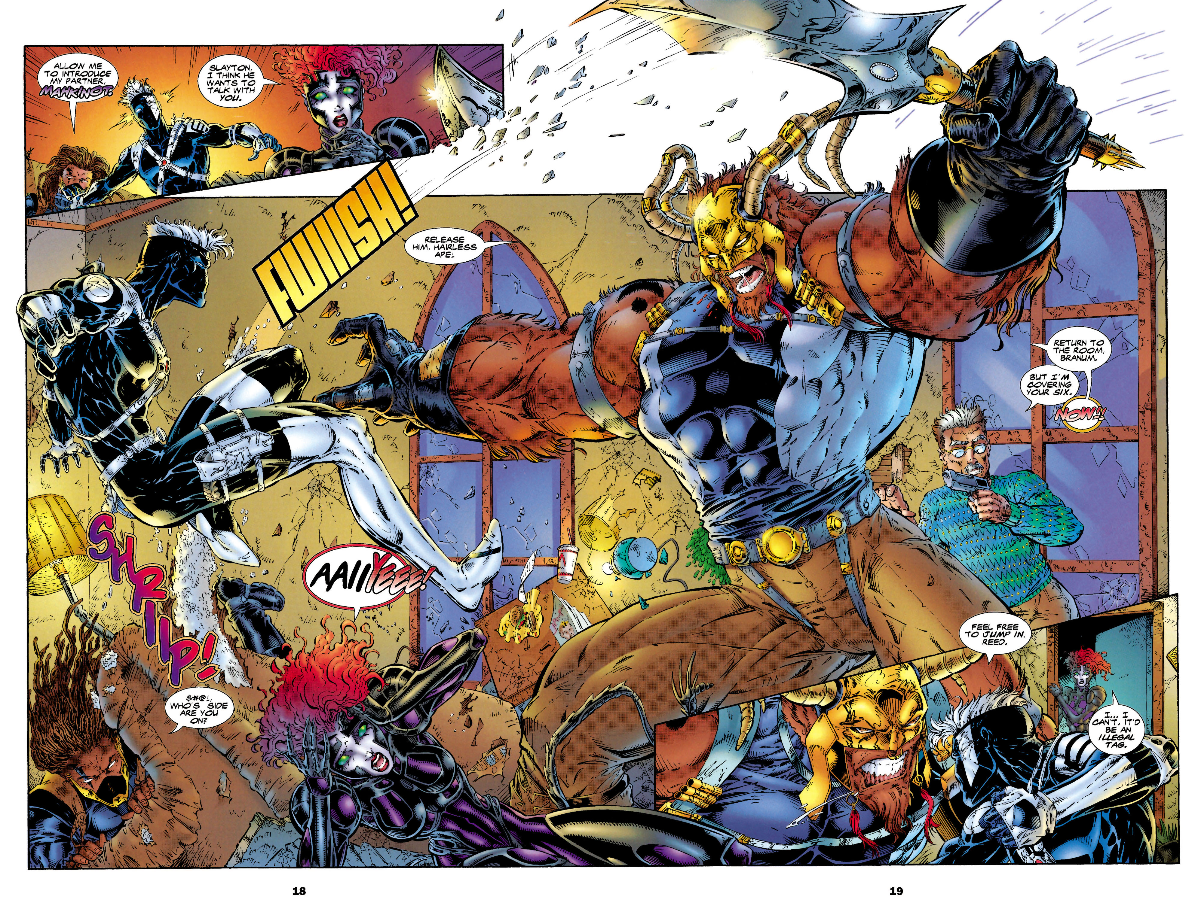 Read online Backlash comic -  Issue #12 - 20