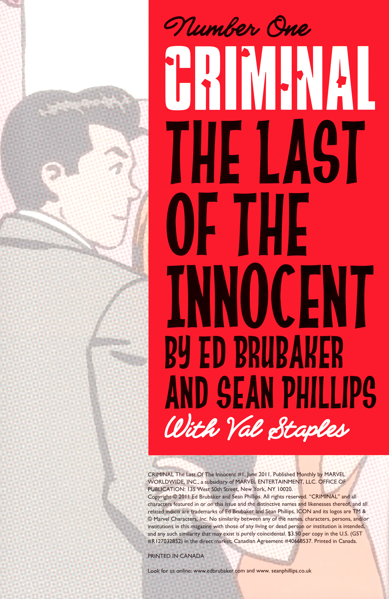 Read online Criminal: The Last of the Innocent comic -  Issue #1 - 2