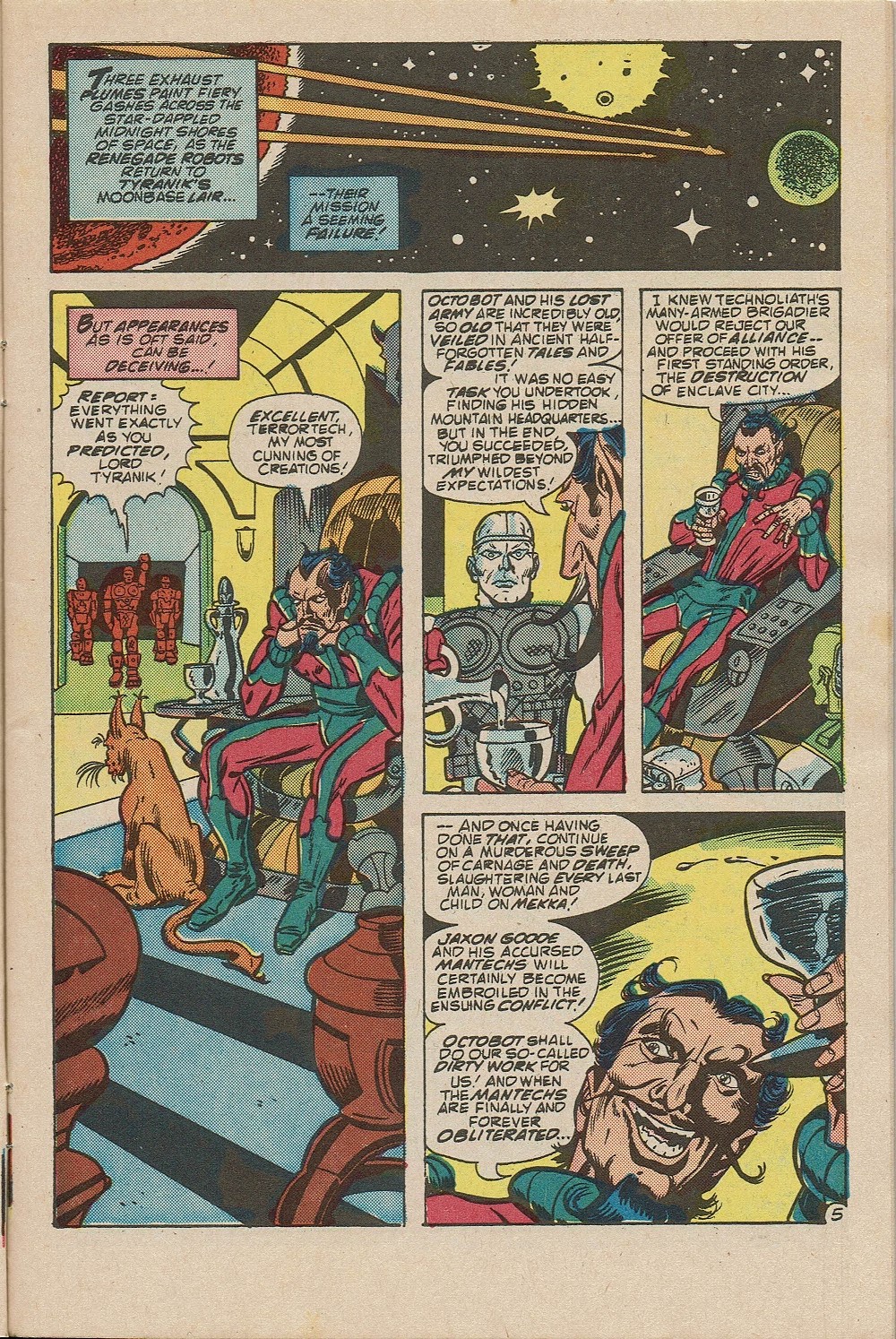 Read online ManTech Robot Warriors comic -  Issue #3 - 7