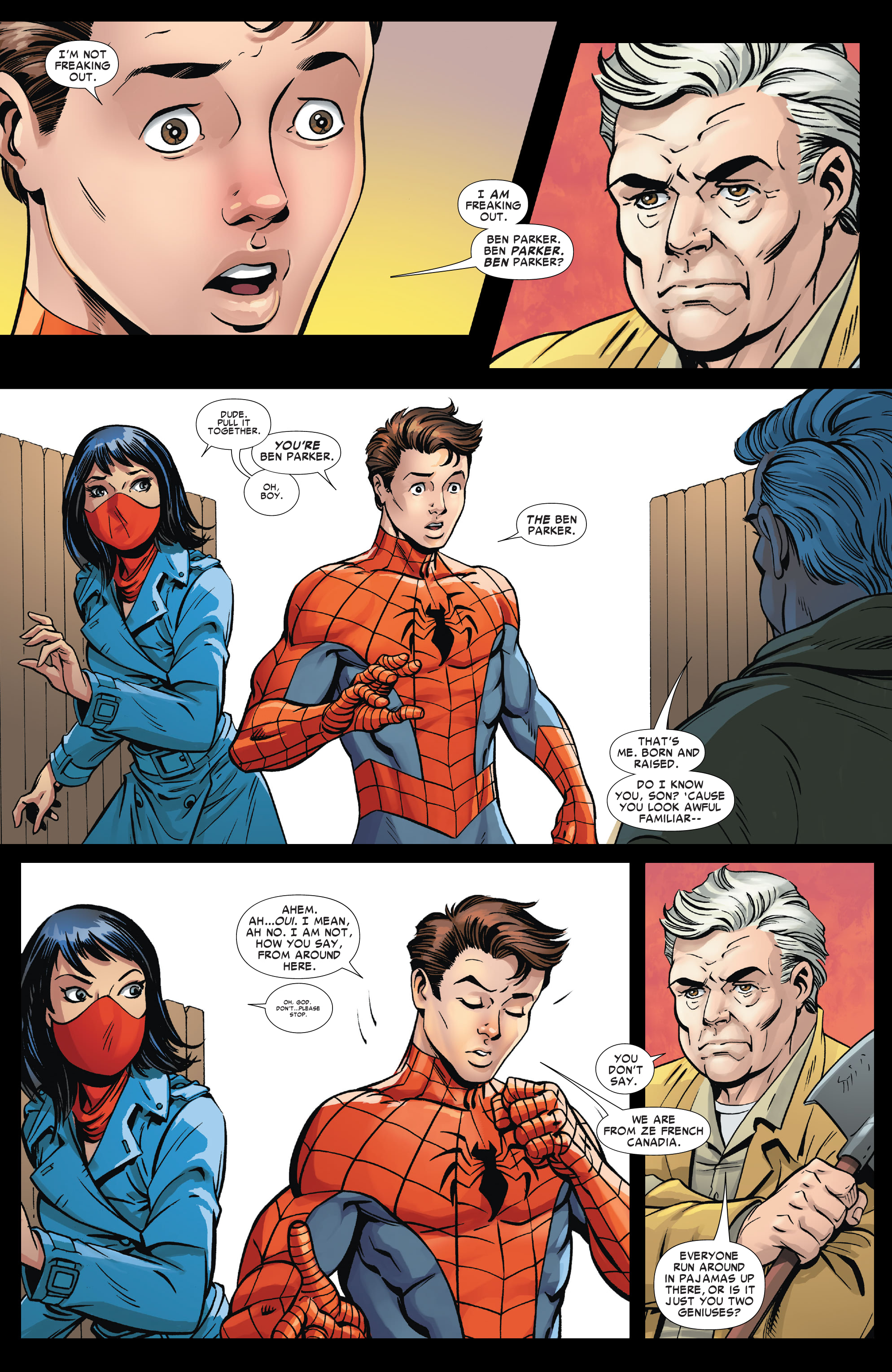 Read online Silk: Out of the Spider-Verse comic -  Issue # TPB 2 (Part 1) - 35