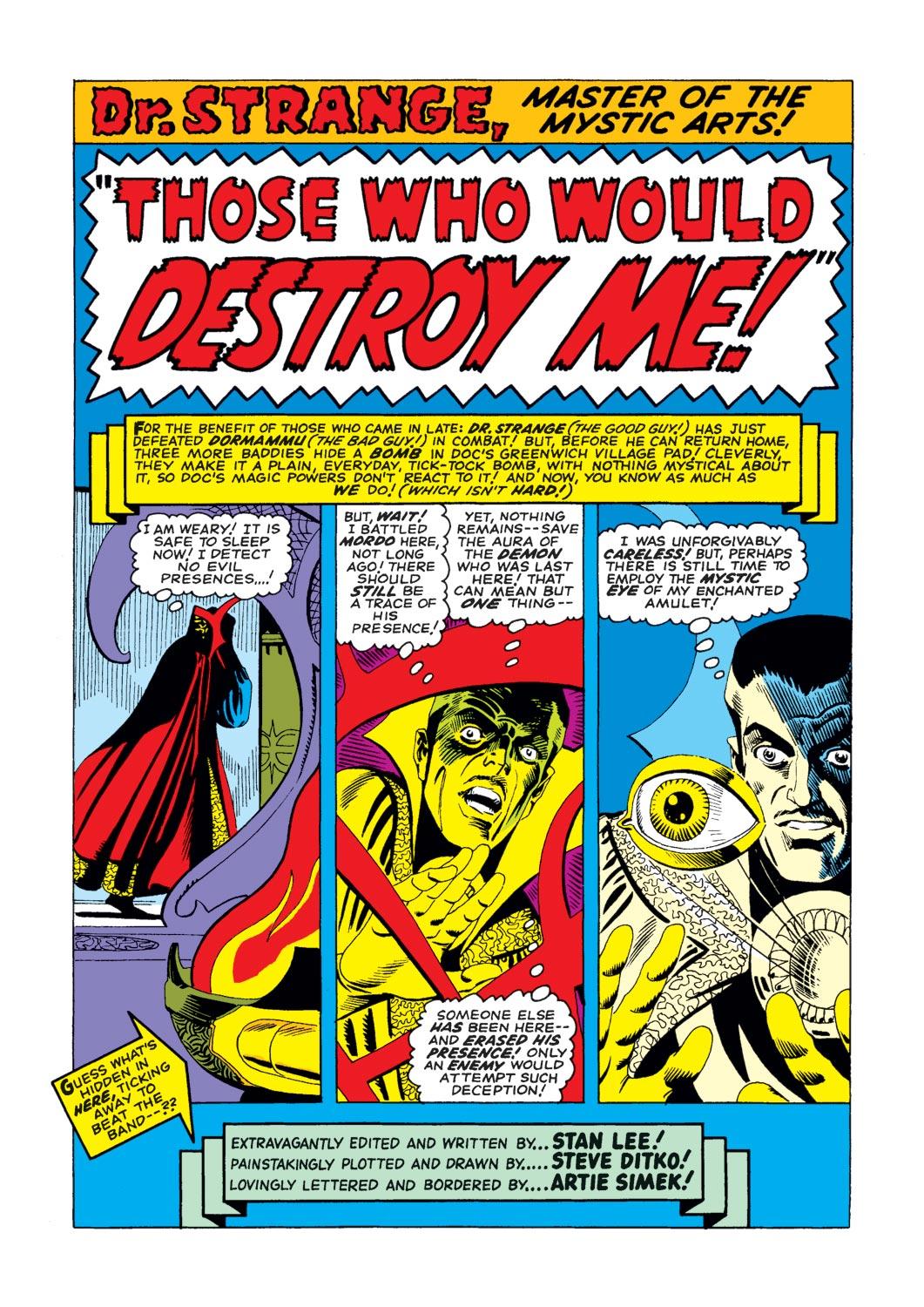 Read online Strange Tales (1951) comic -  Issue #142 - 14