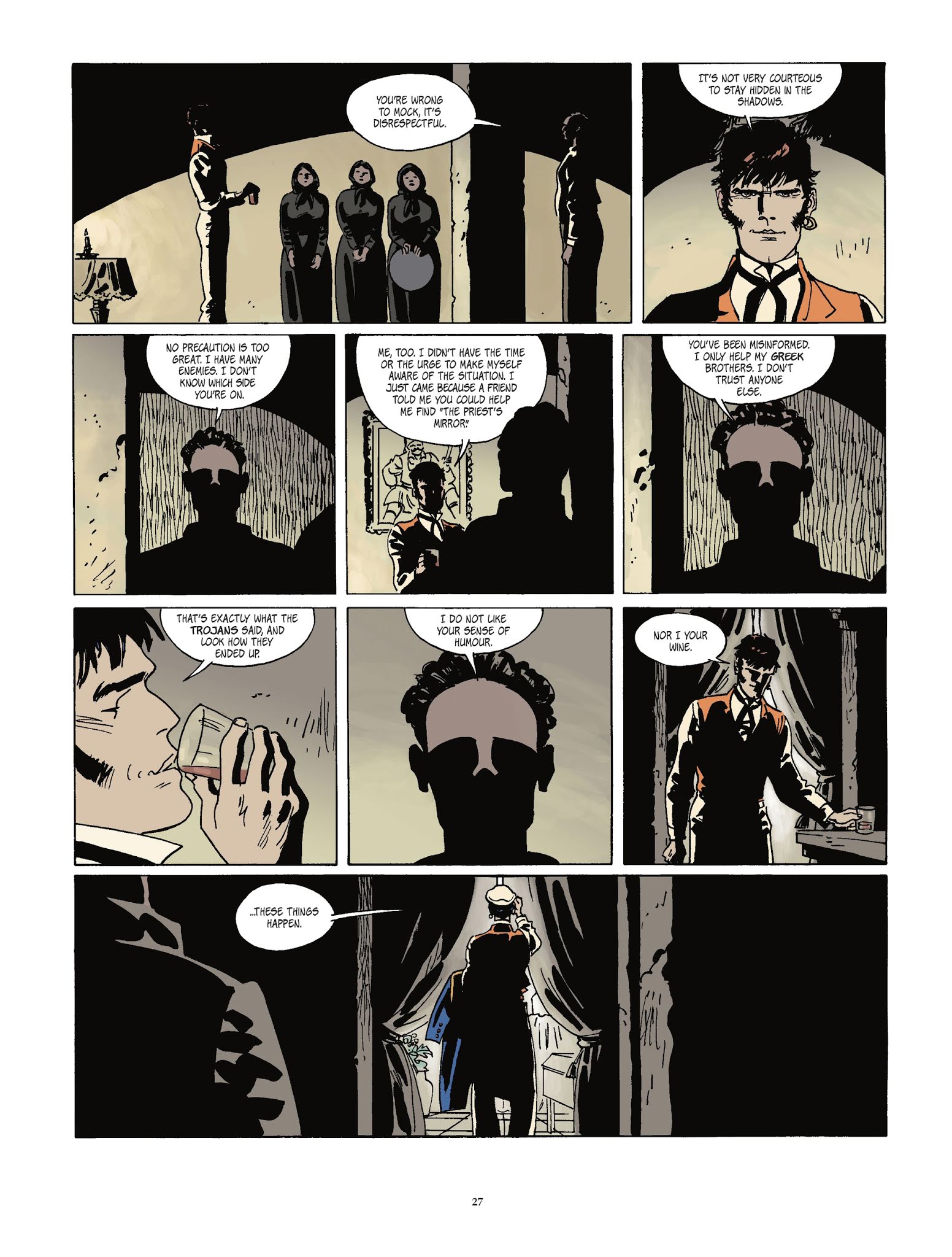 Read online Corto Maltese [GER] comic -  Issue #16 - 27