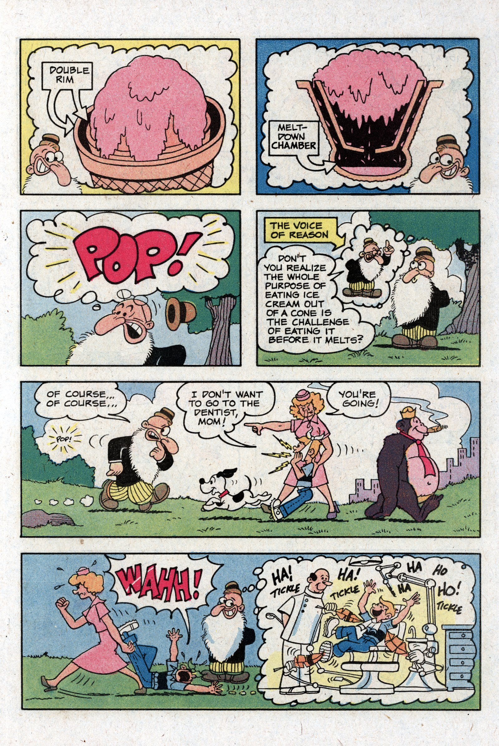 Read online Popeye (1948) comic -  Issue #166 - 19
