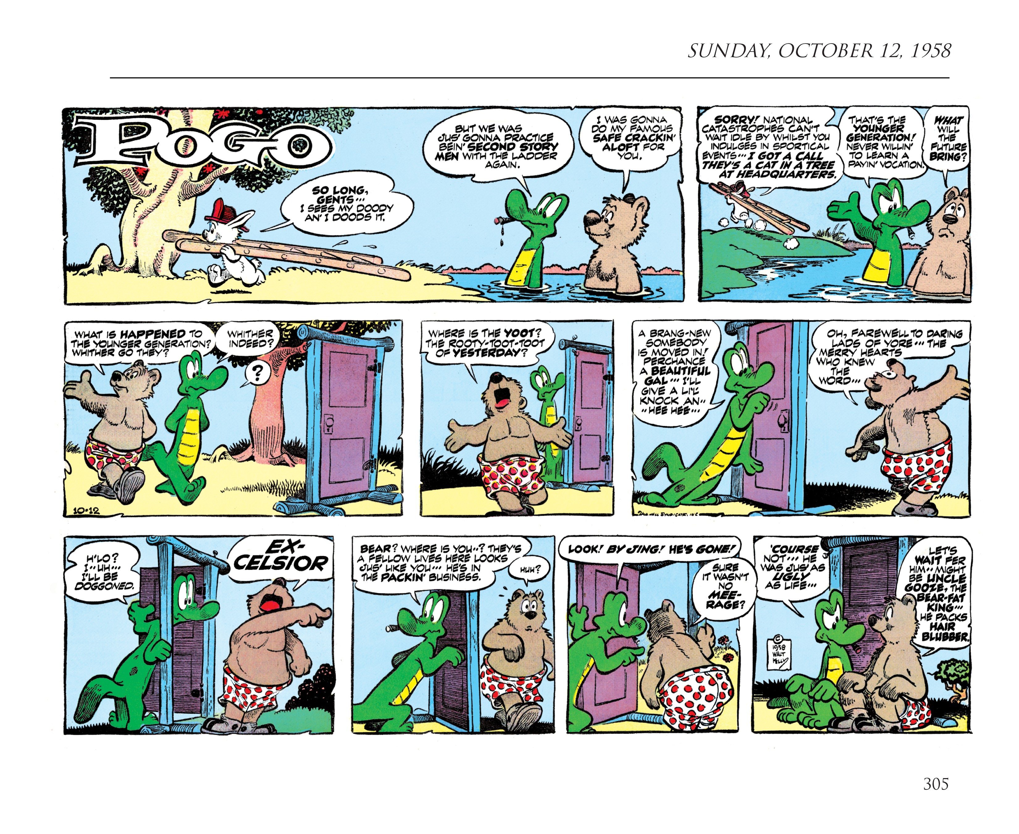 Read online Pogo by Walt Kelly: The Complete Syndicated Comic Strips comic -  Issue # TPB 5 (Part 4) - 14