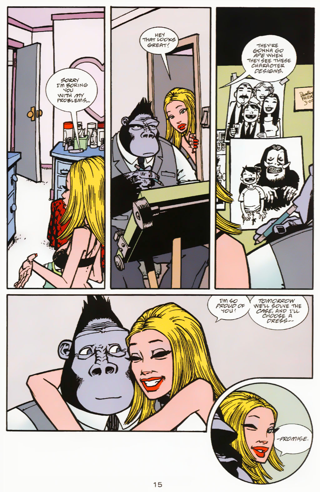 Read online Angel and the Ape comic -  Issue #3 - 16