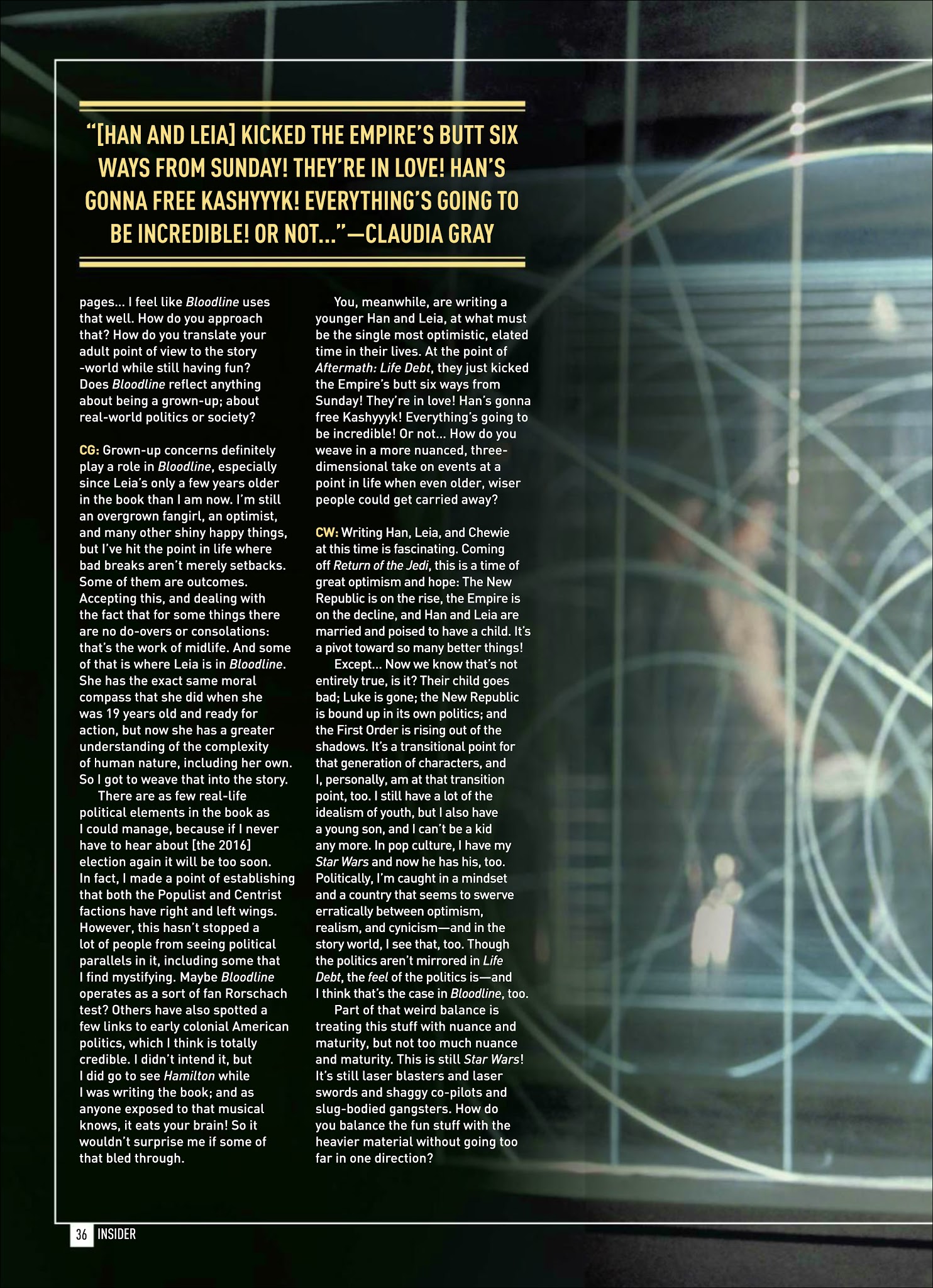 Read online Star Wars Insider 2018 Special Edition comic -  Issue # TPB - 36