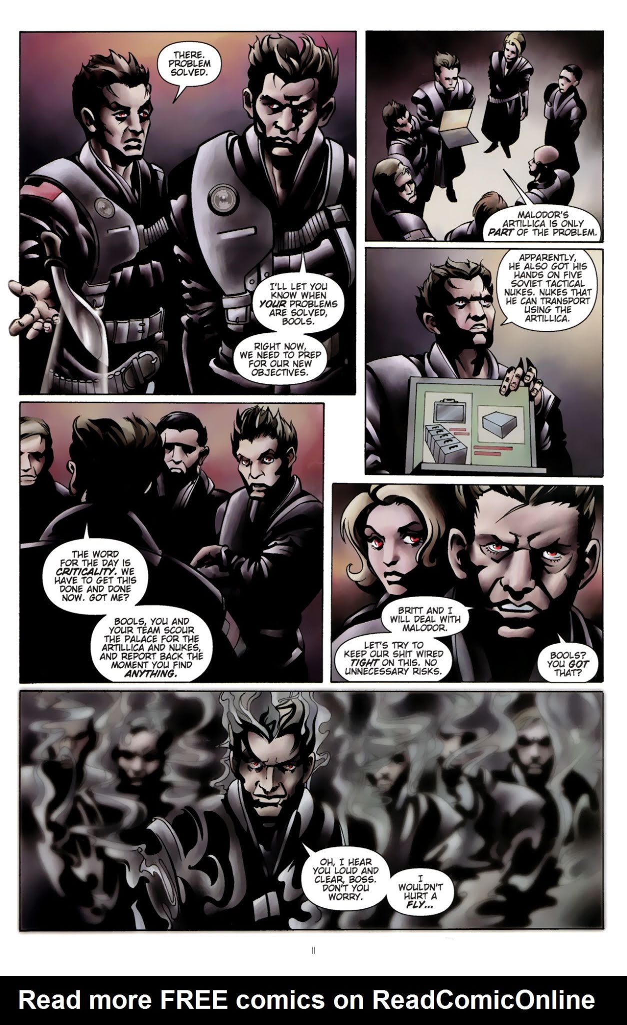 Read online CVO : Covert Vampiric Operations -- 100-Page Spectacular comic -  Issue # TPB - 13