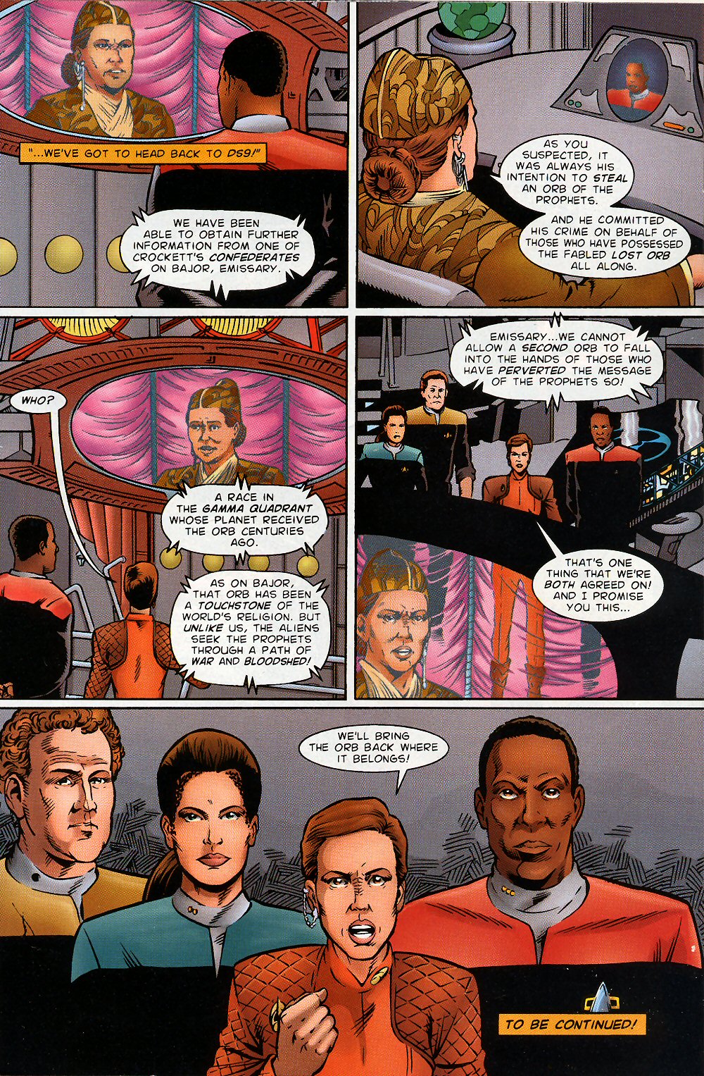 Read online Star Trek: Deep Space Nine (1993) comic -  Issue #23 - 26