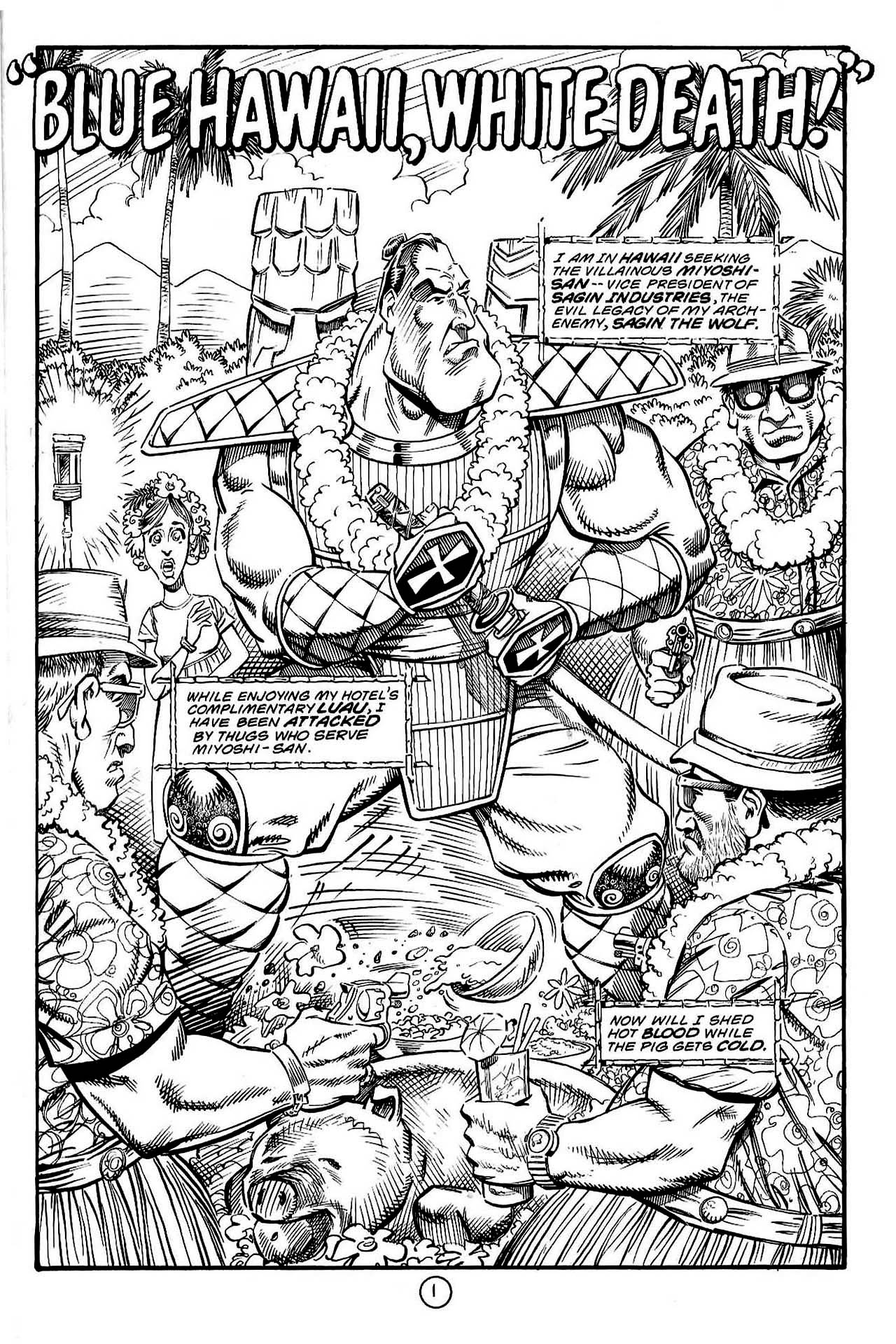 Read online Paul the Samurai (1992) comic -  Issue #6 - 2