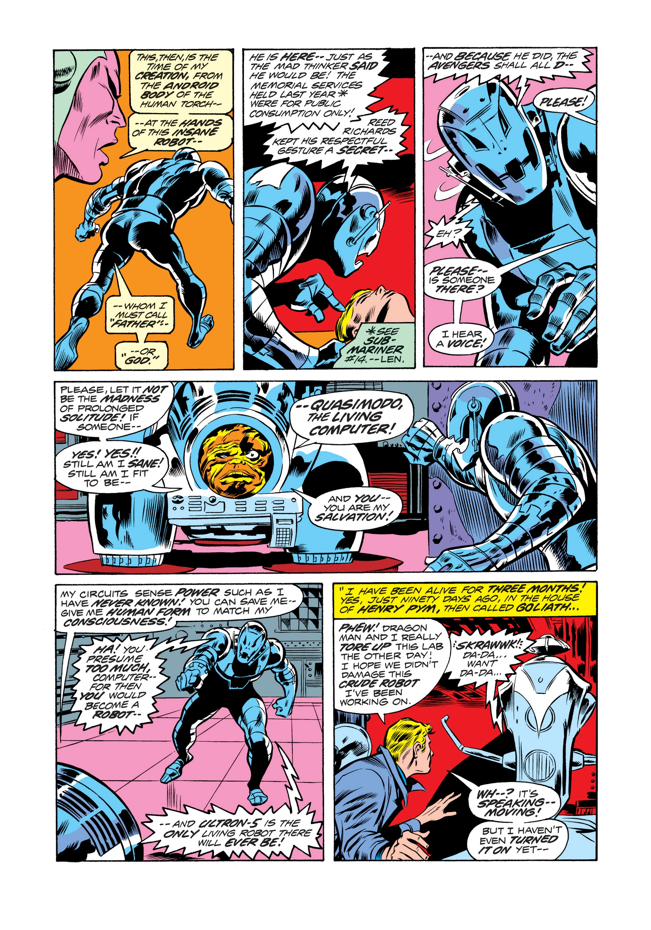 Read online Marvel Masterworks: The Avengers comic -  Issue # TPB 14 (Part 2) - 82