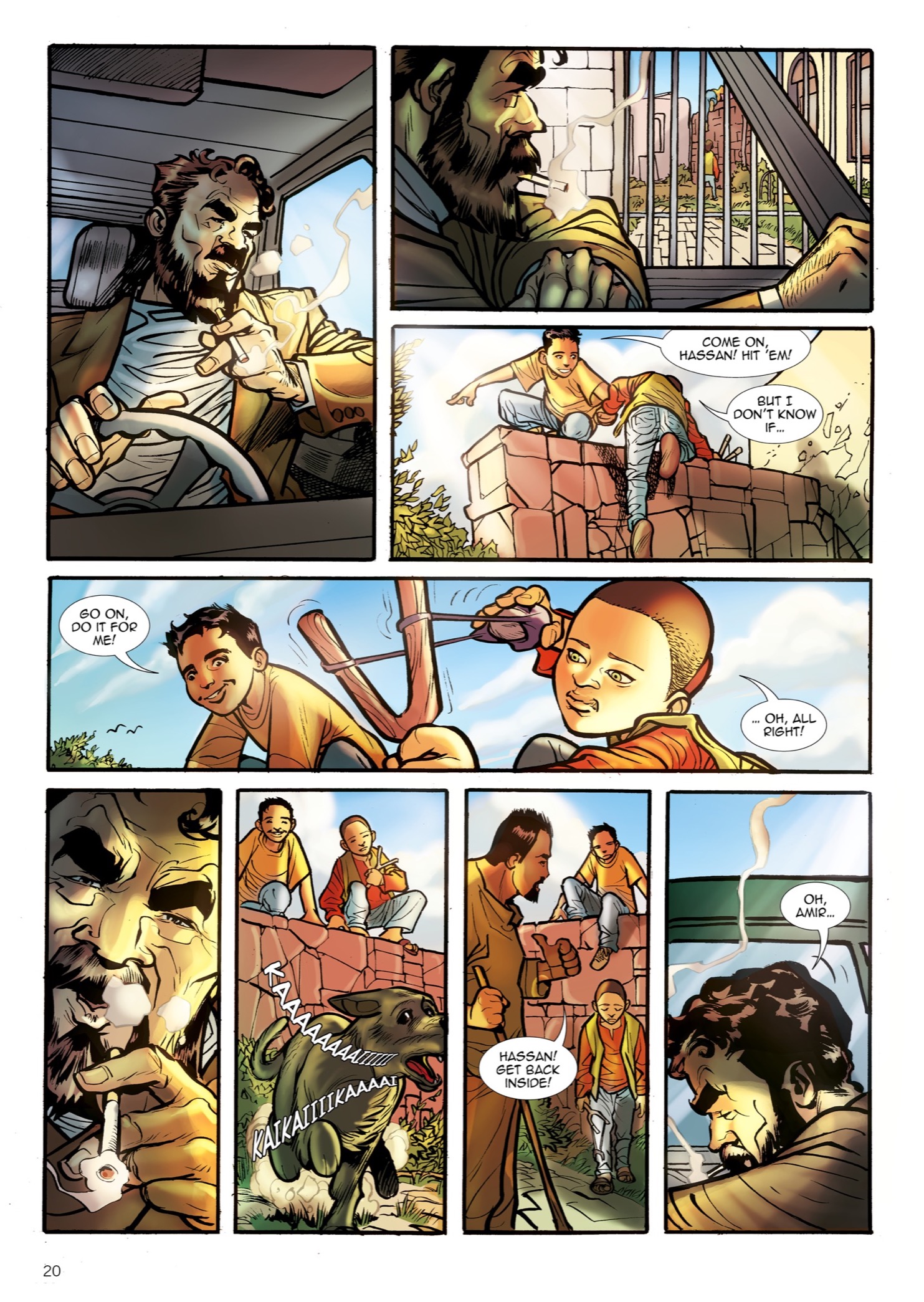 Read online The Kite Runner comic -  Issue # TPB - 21