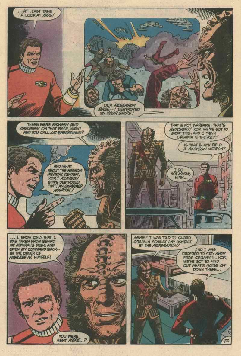 Read online Star Trek (1984) comic -  Issue #3 - 23