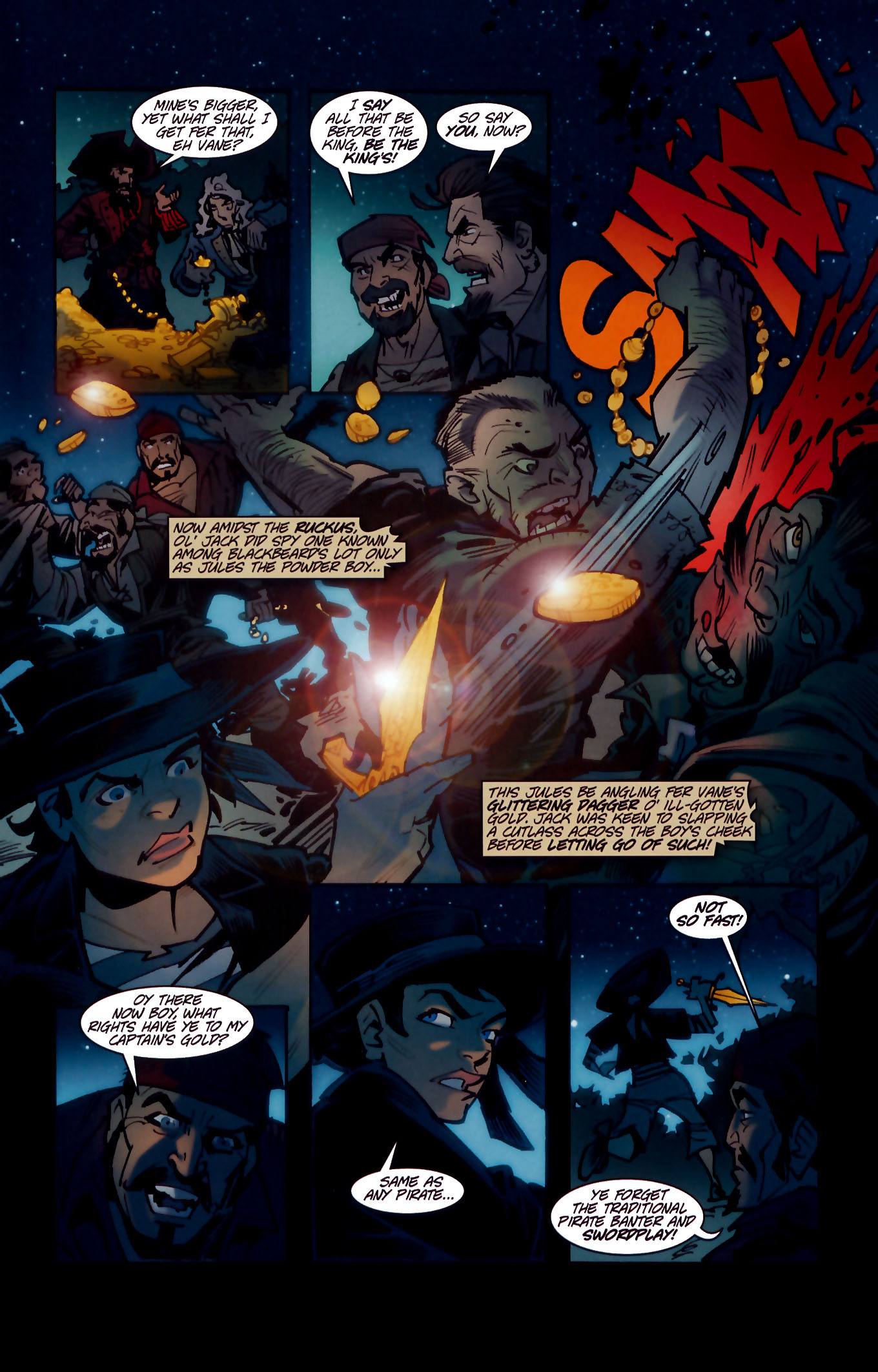 Read online The Voyages of The SheBuccaneer comic -  Issue #7 - 8