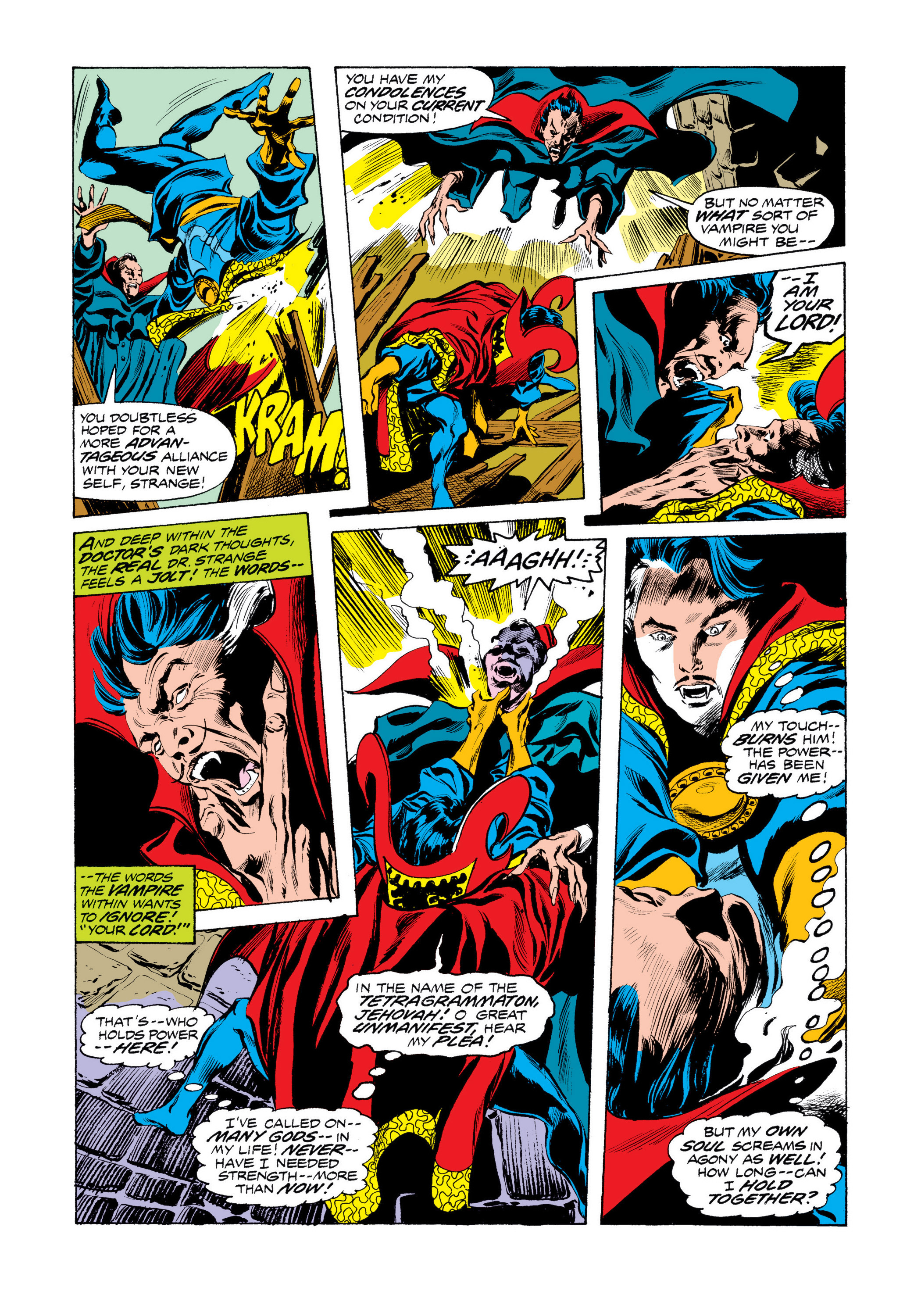 Read online Doctor Strange vs. Dracula comic -  Issue # TPB - 37