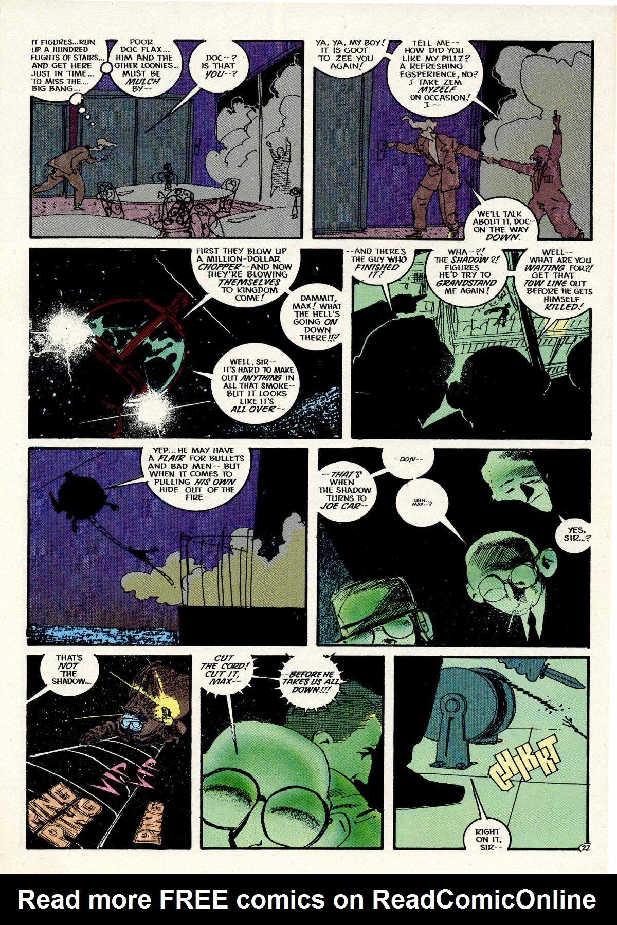 Read online The Shadow (1987) comic -  Issue #13 - 28