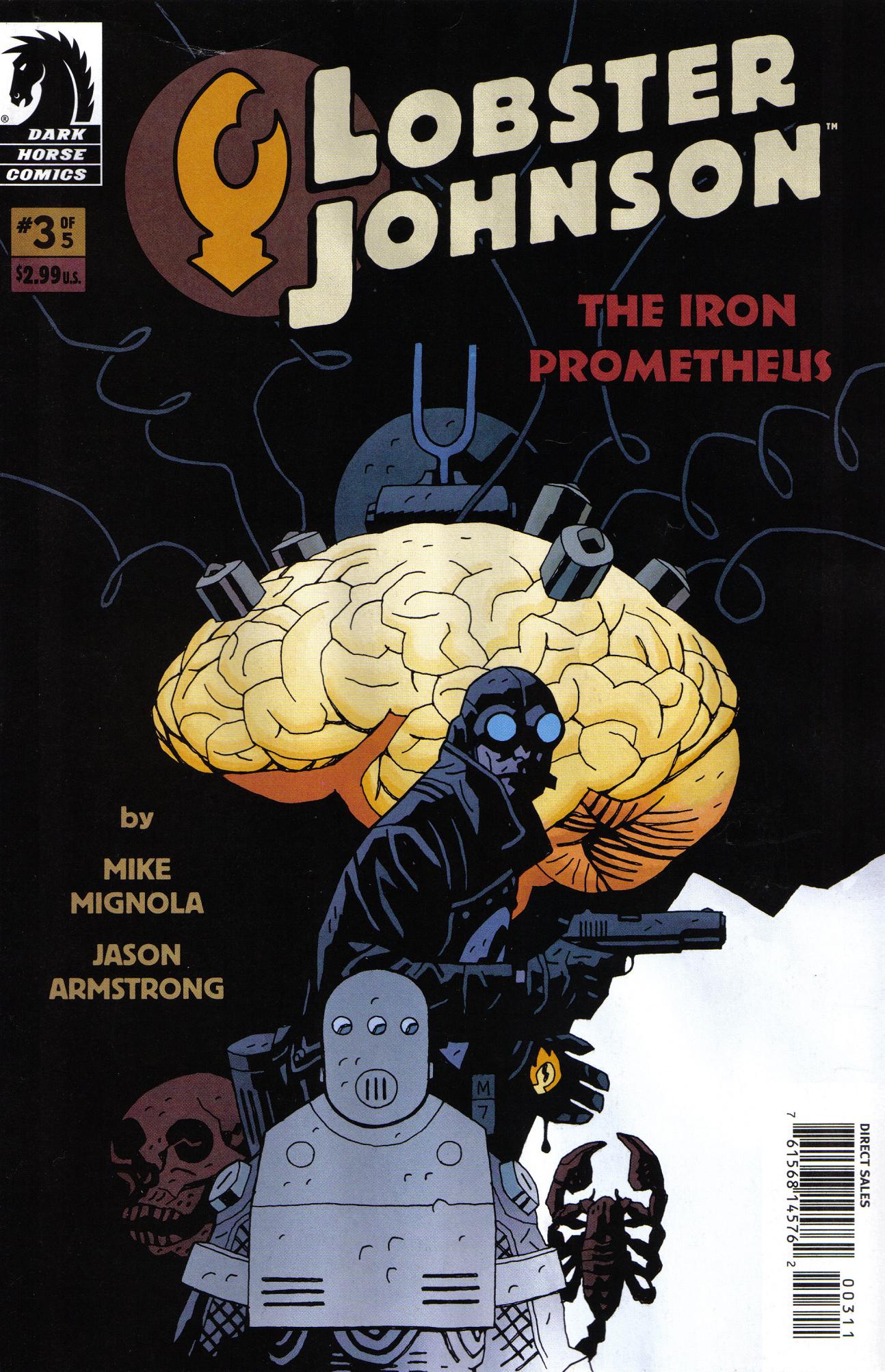 Read online Lobster Johnson: The Iron Prometheus comic -  Issue #3 - 1