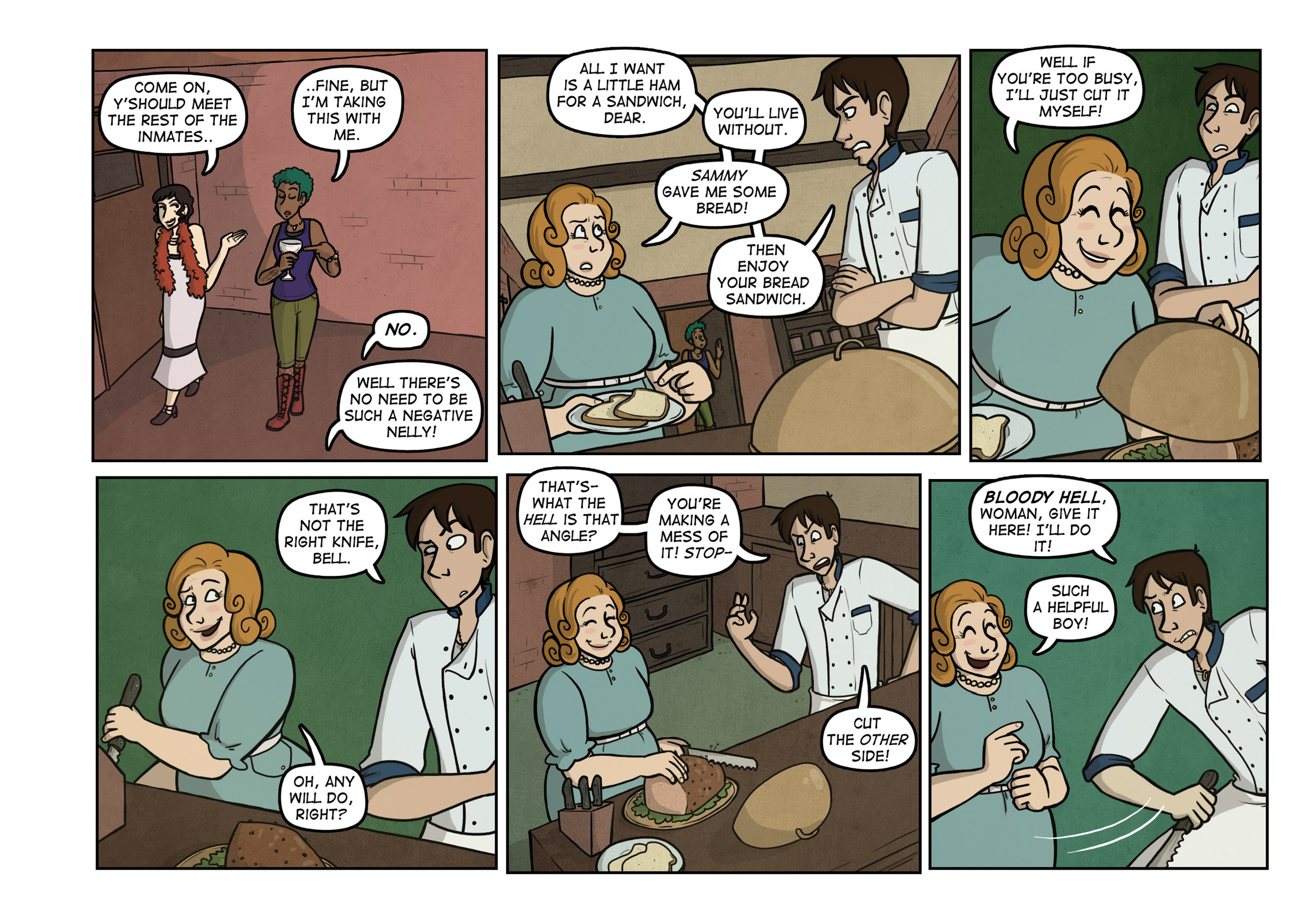 Read online Widdershins comic -  Issue #4 - 23