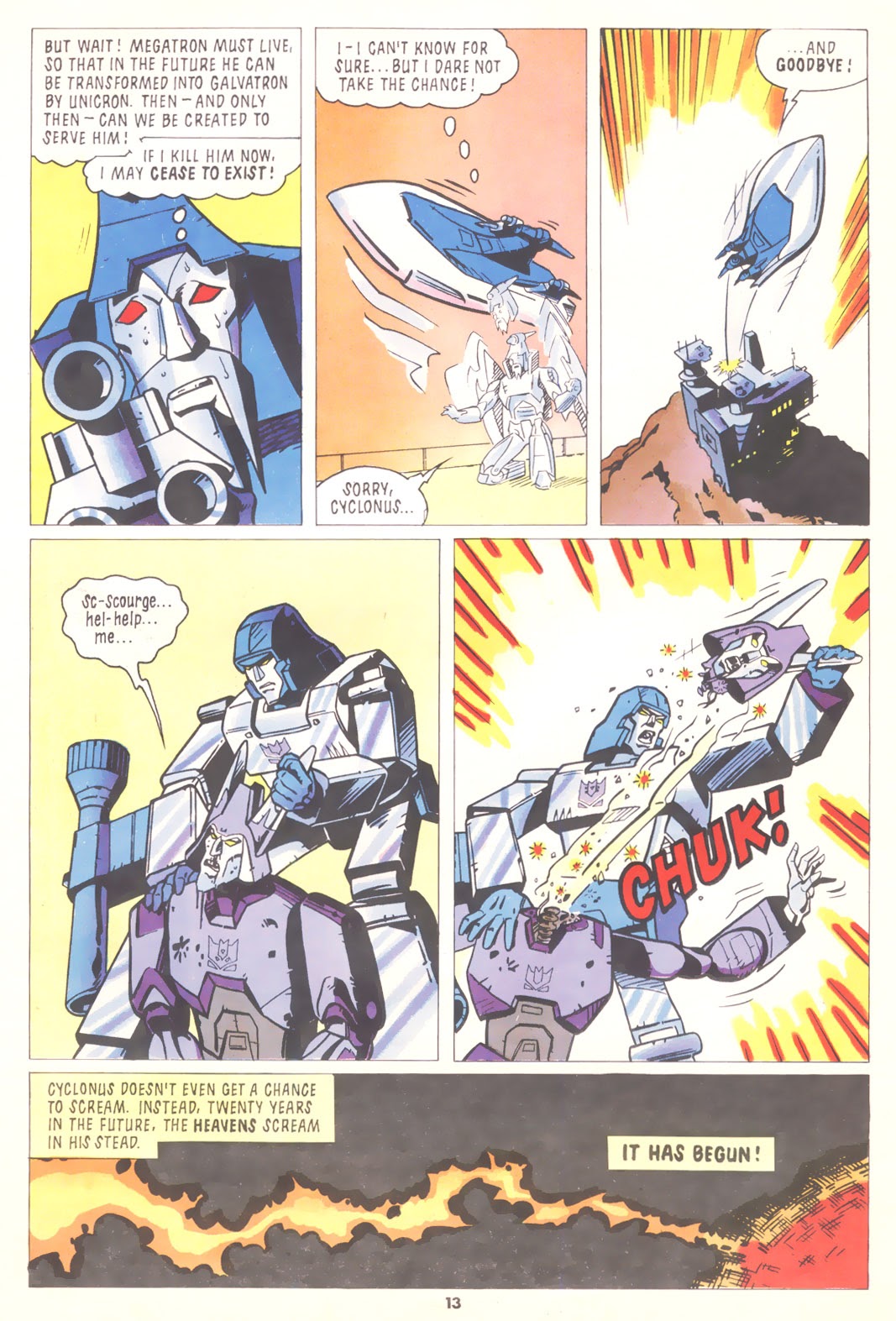 Read online The Transformers (UK) comic -  Issue #189 - 12