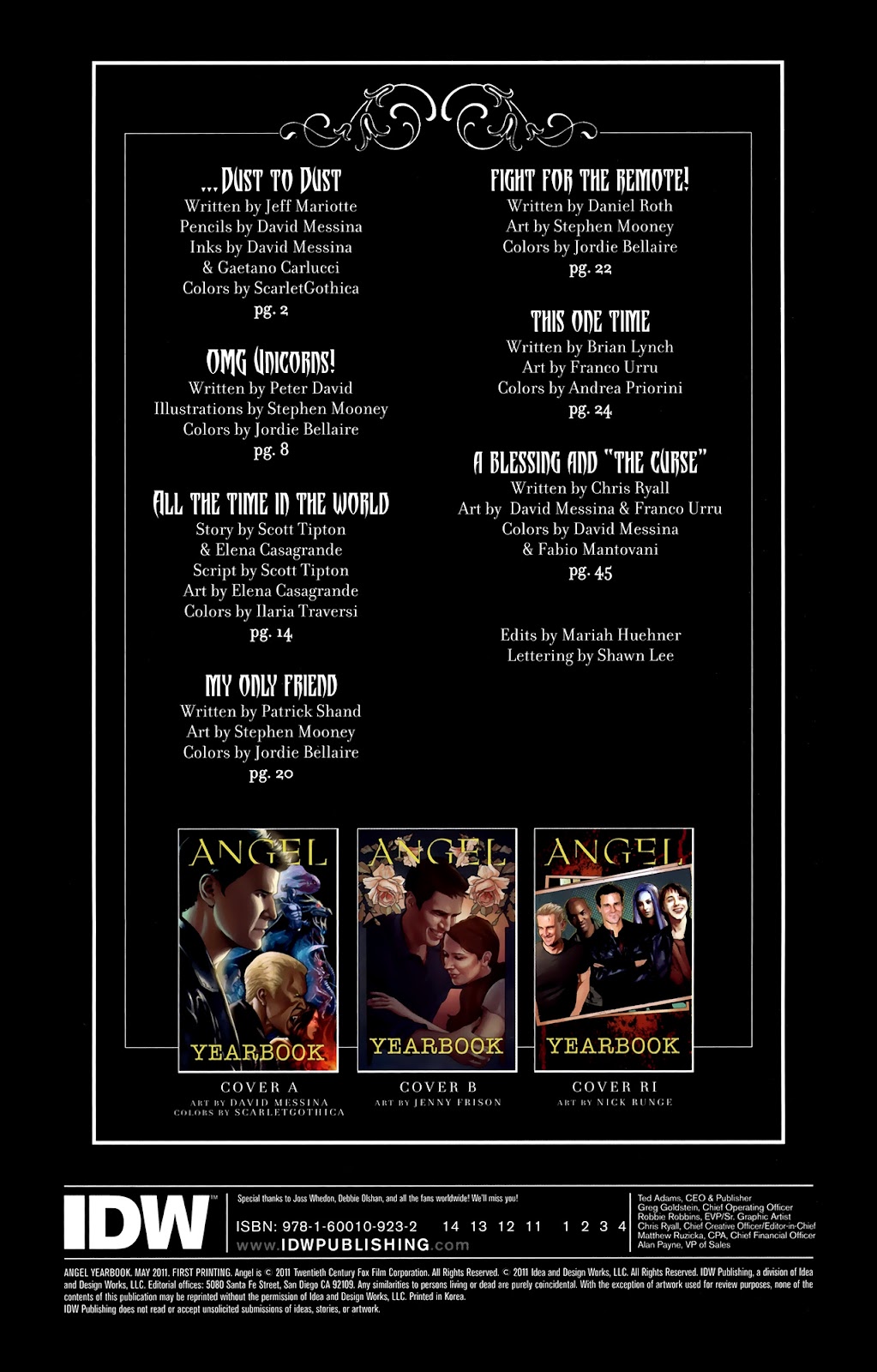 Angel Yearbook issue Full - Page 4