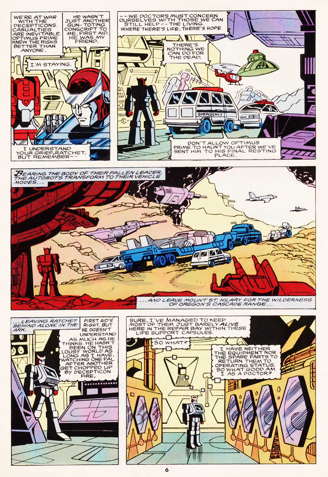 Read online The Transformers (UK) comic -  Issue #109 - 6