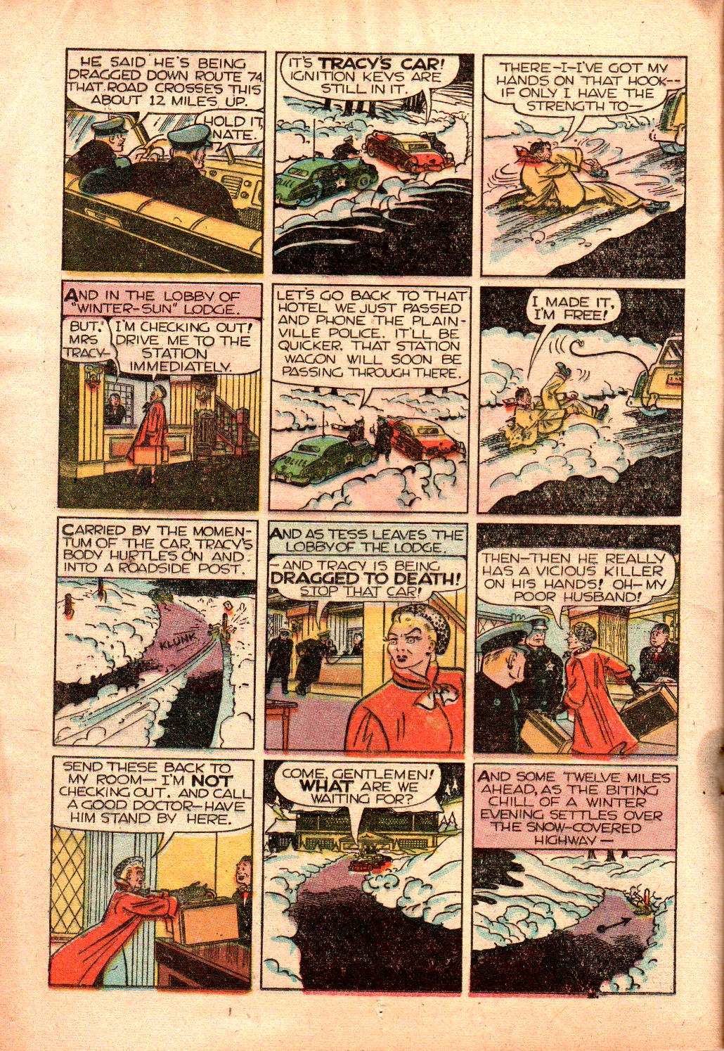 Read online Dick Tracy comic -  Issue #64 - 14