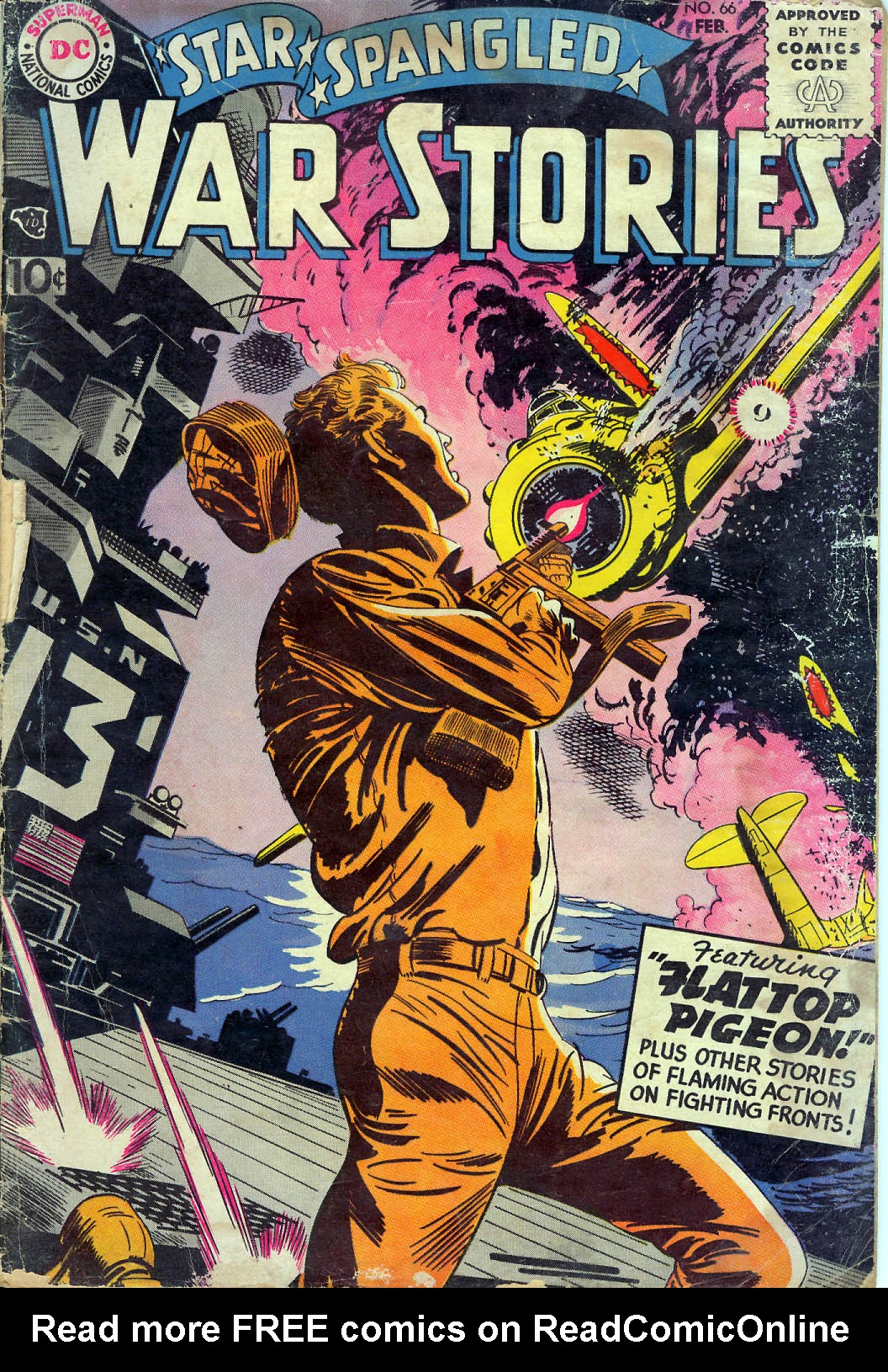 Read online Star Spangled War Stories (1952) comic -  Issue #66 - 1