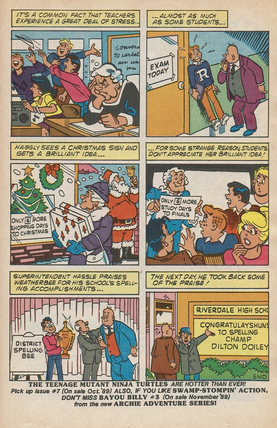 Read online Faculty Funnies comic -  Issue #3 - 23
