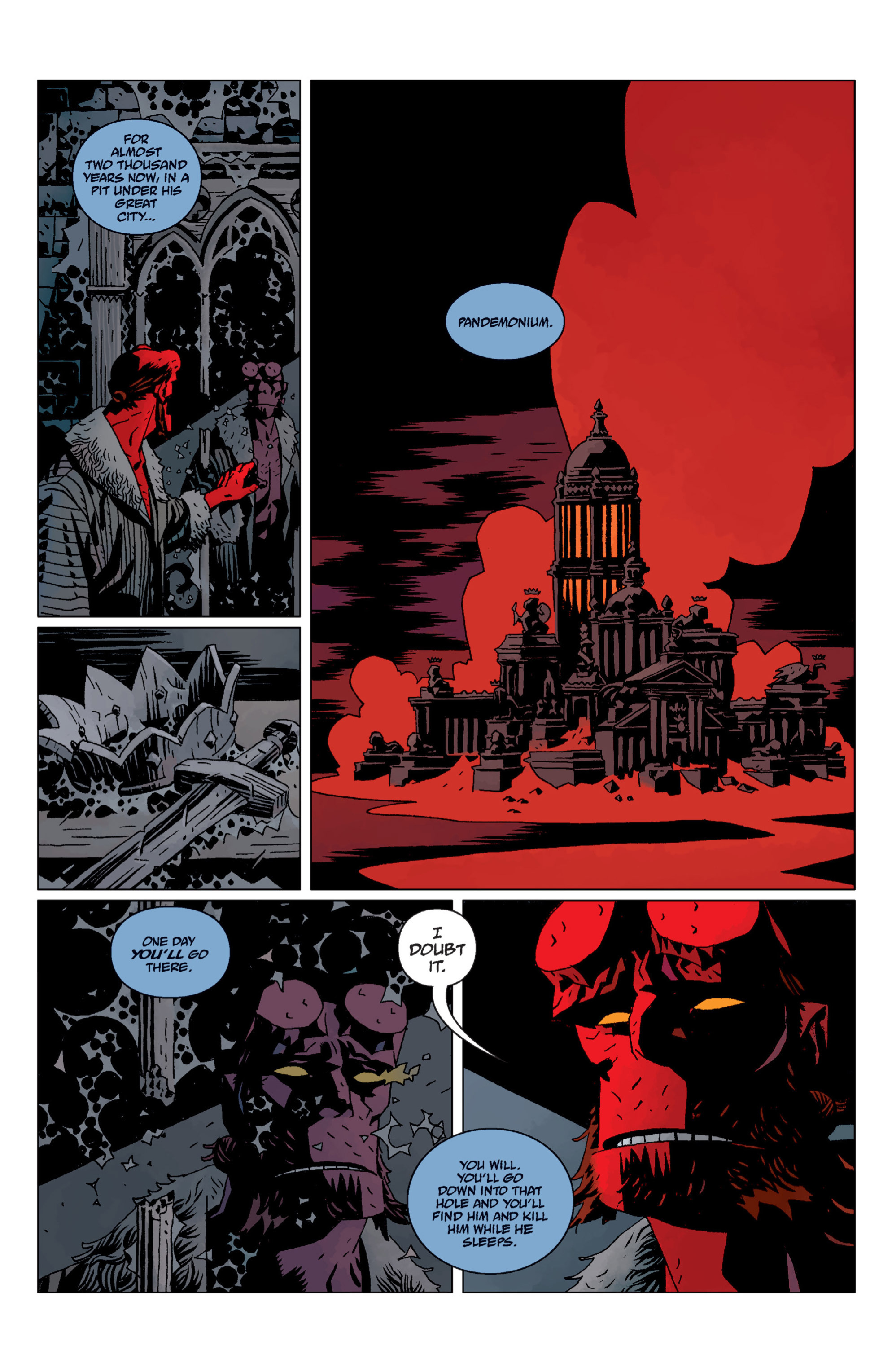 Read online Hellboy comic -  Issue #9 - 145