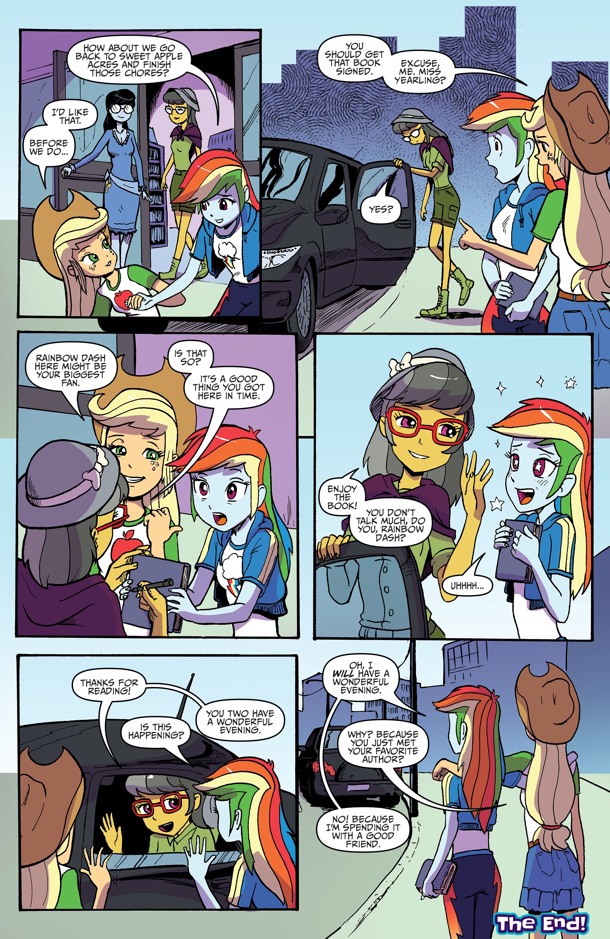 Read online My Little Pony Equestria Girls: Canterlot High: March Radness comic -  Issue # Full - 23