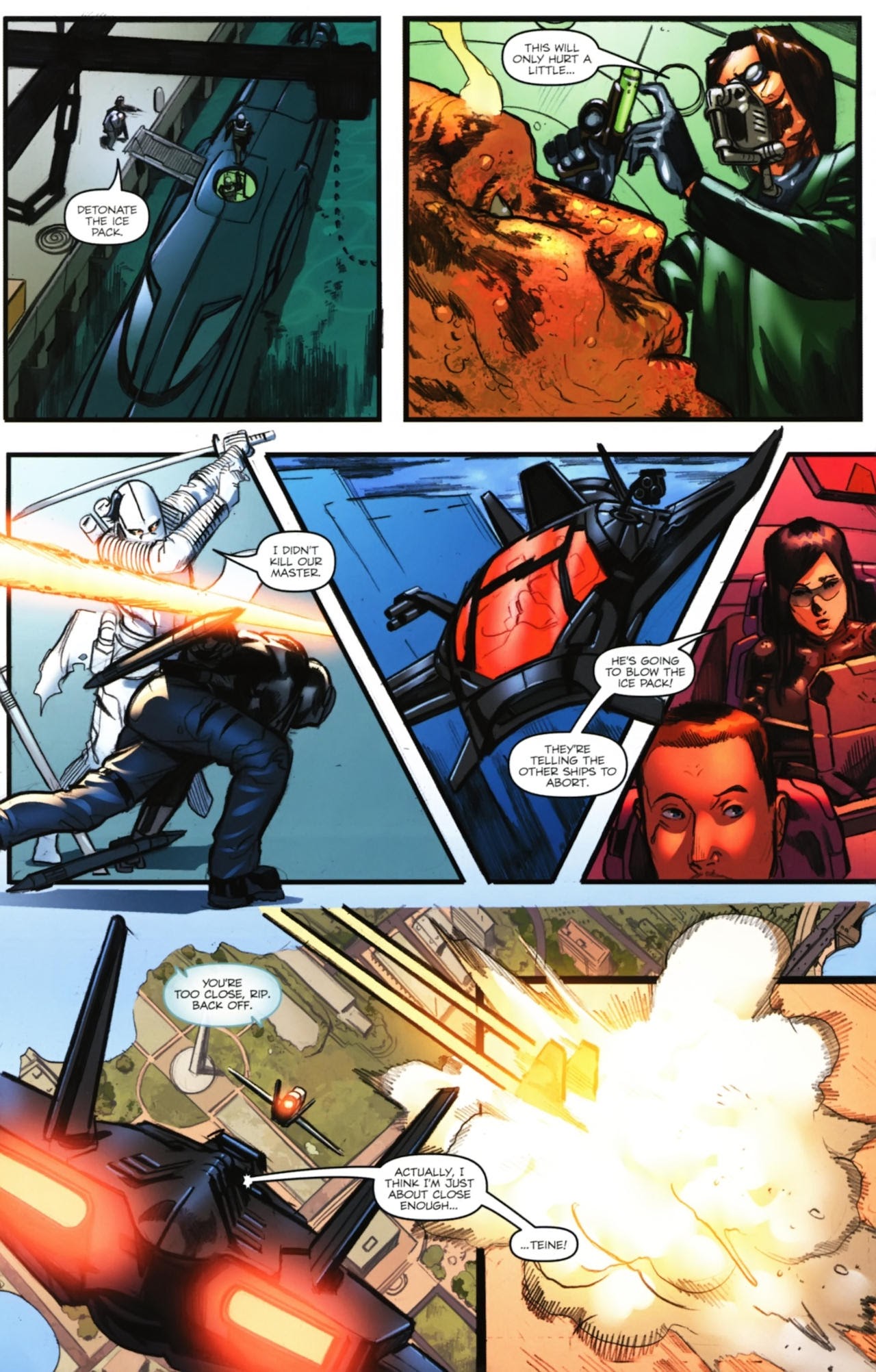 Read online G.I. Joe: Rise Of Cobra Movie Adaptation comic -  Issue #4 - 23