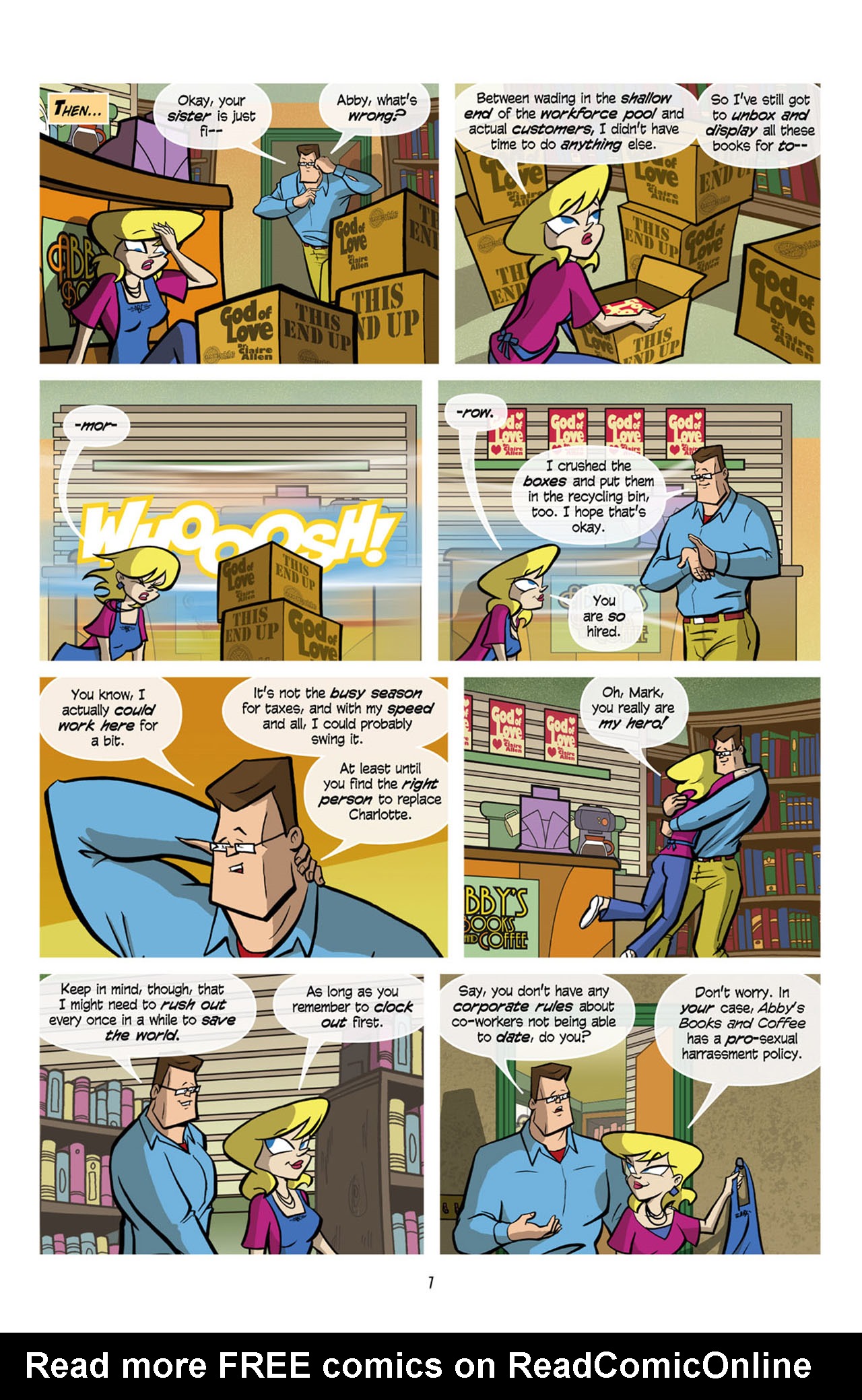 Read online Love and Capes comic -  Issue #8 - 9