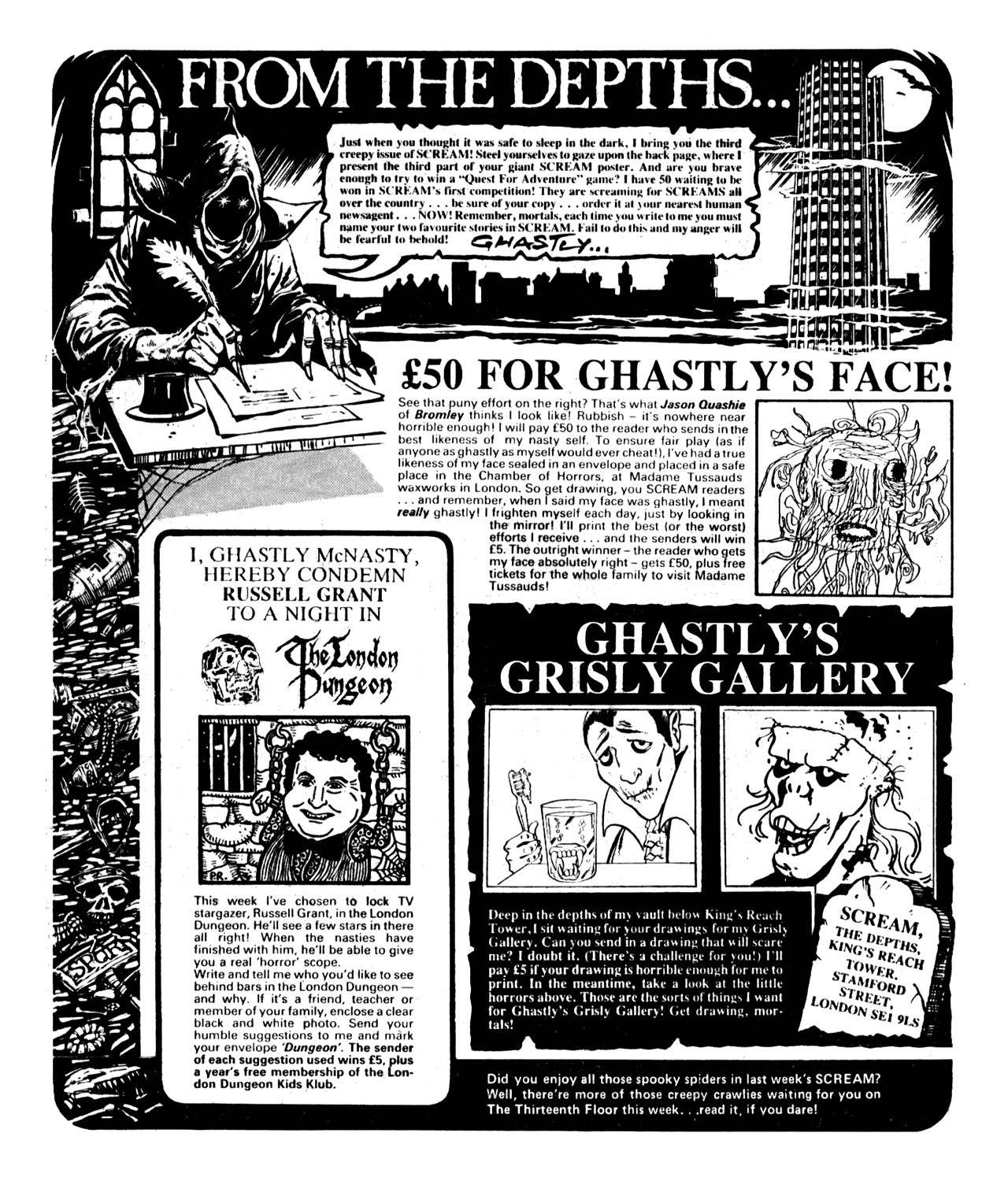 Read online Scream! (1984) comic -  Issue #3 - 2