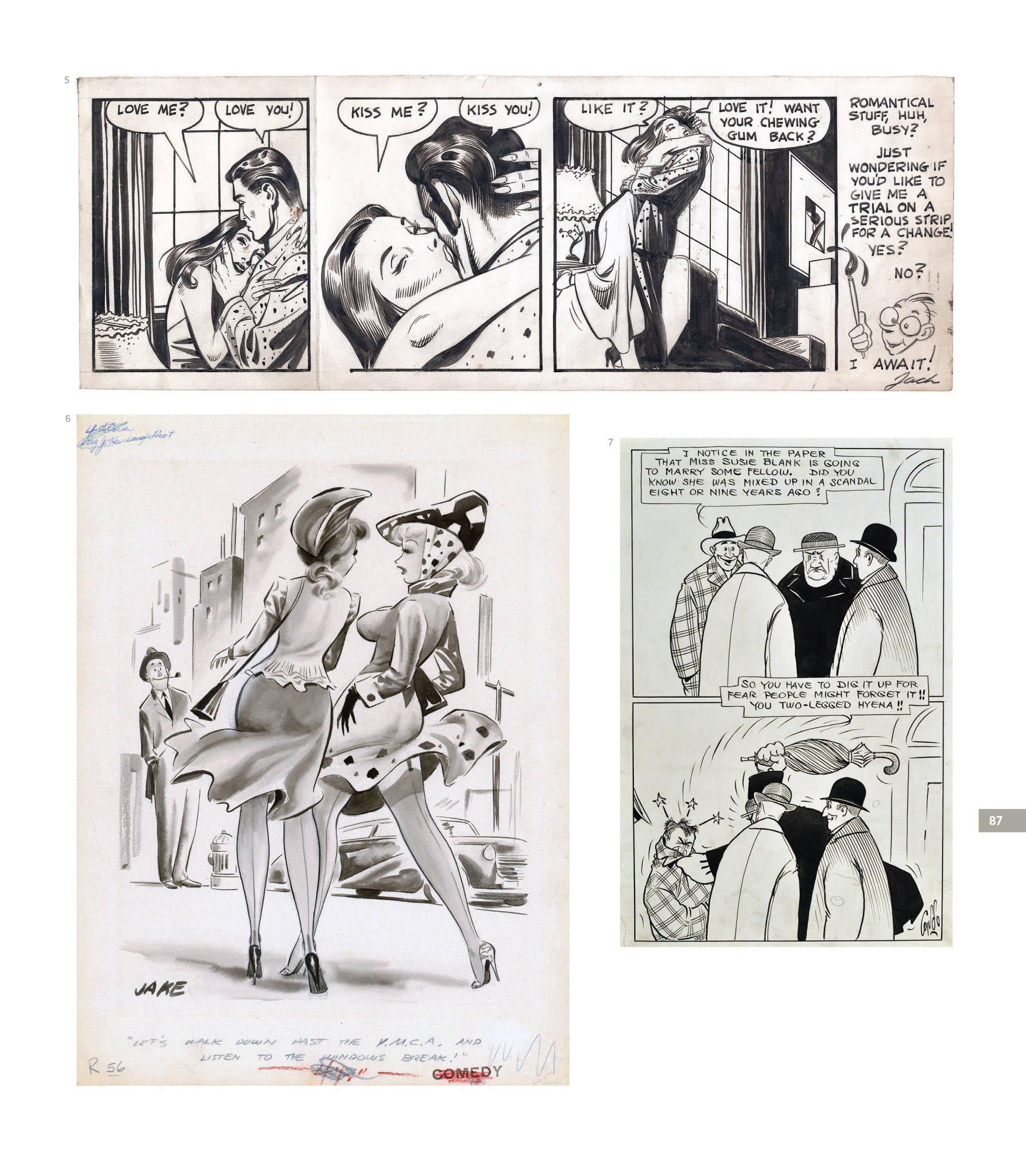 Read online The Blighted Eye: Original Comic Art From the Glenn Bray Collection comic -  Issue # TPB - 85