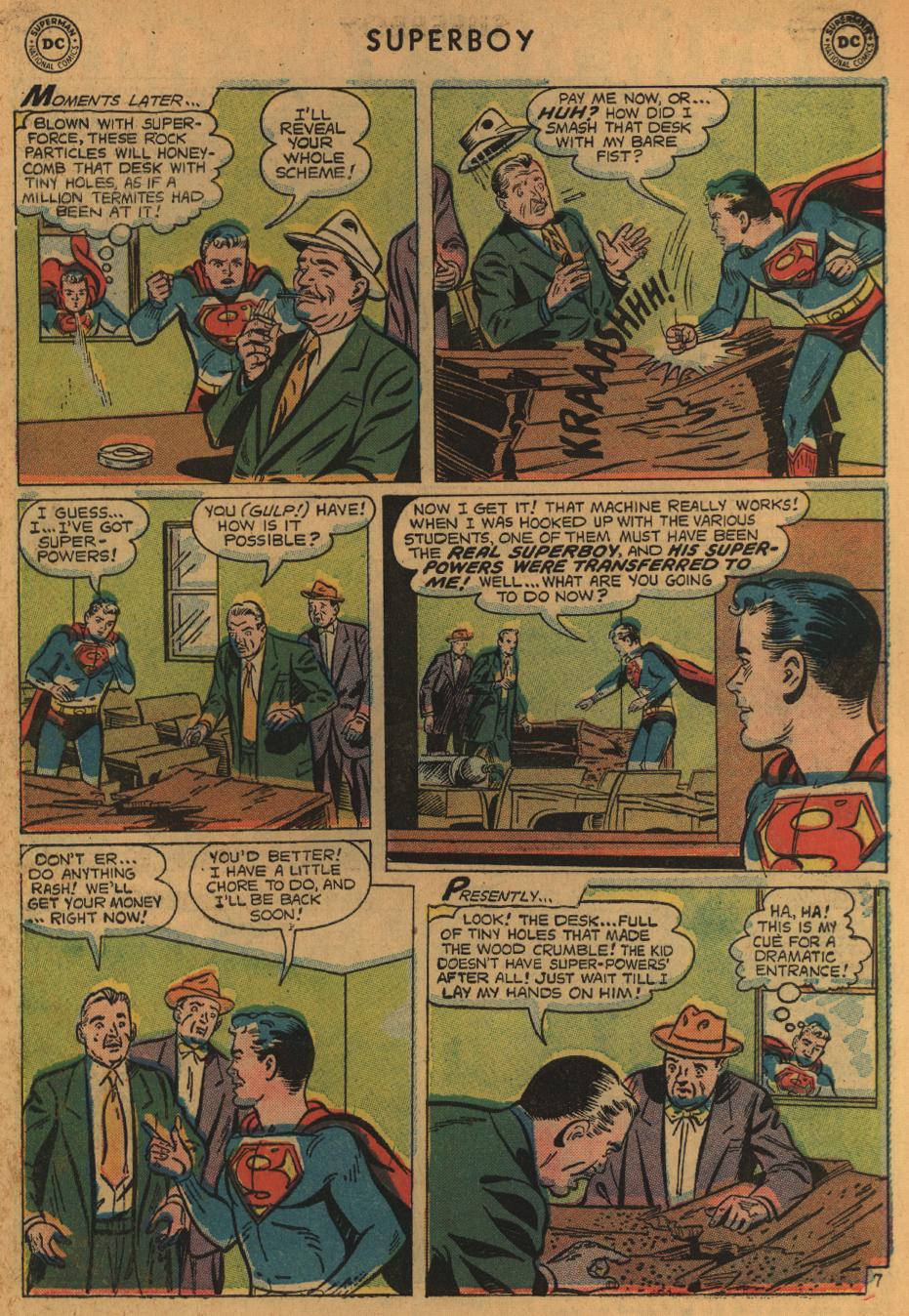 Read online Superboy (1949) comic -  Issue #61 - 27