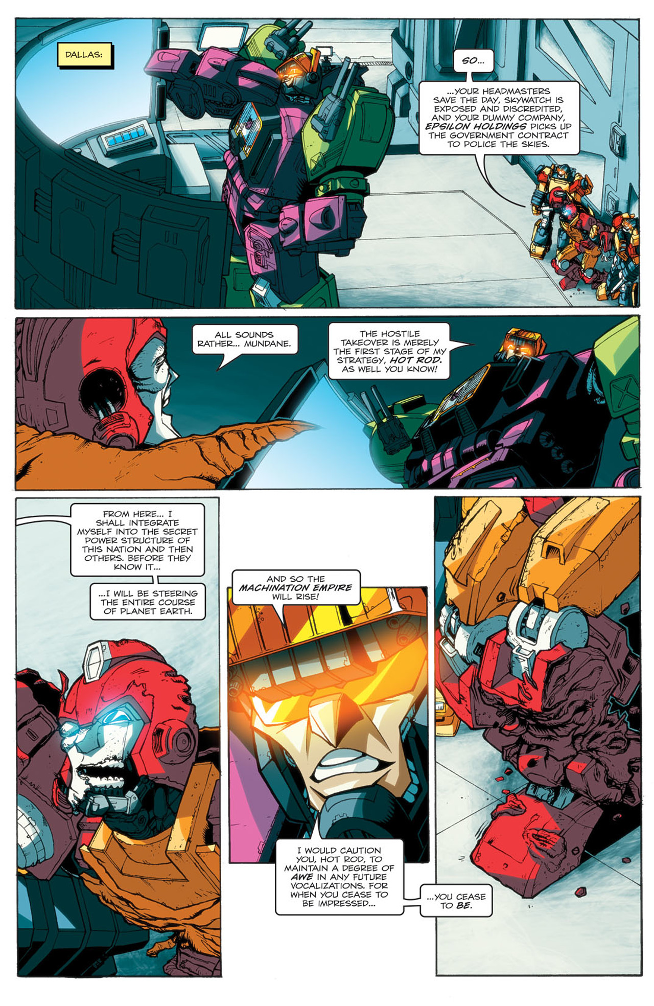 Read online The Transformers: Maximum Dinobots comic -  Issue #3 - 14