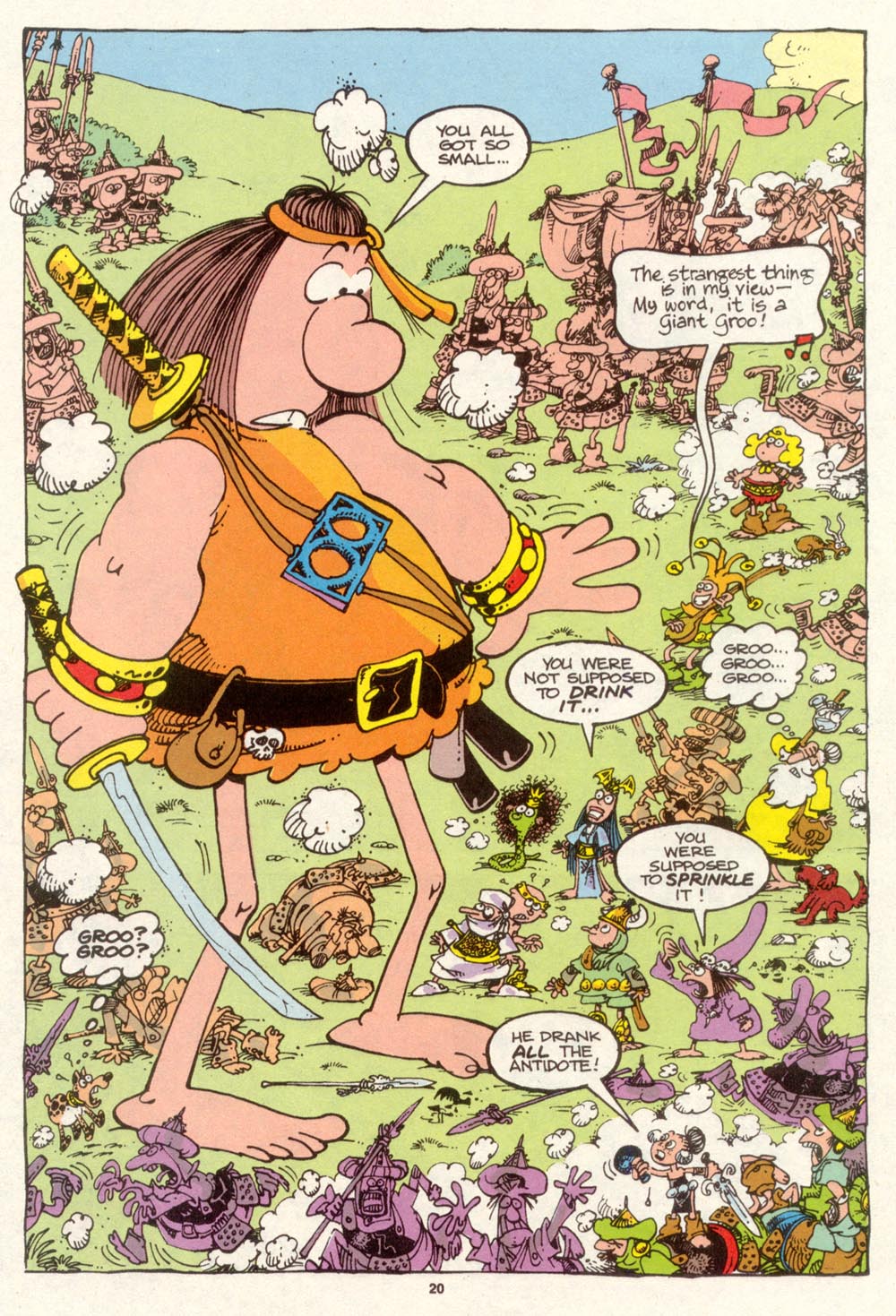 Read online Sergio Aragonés Groo the Wanderer comic -  Issue #93 - 21