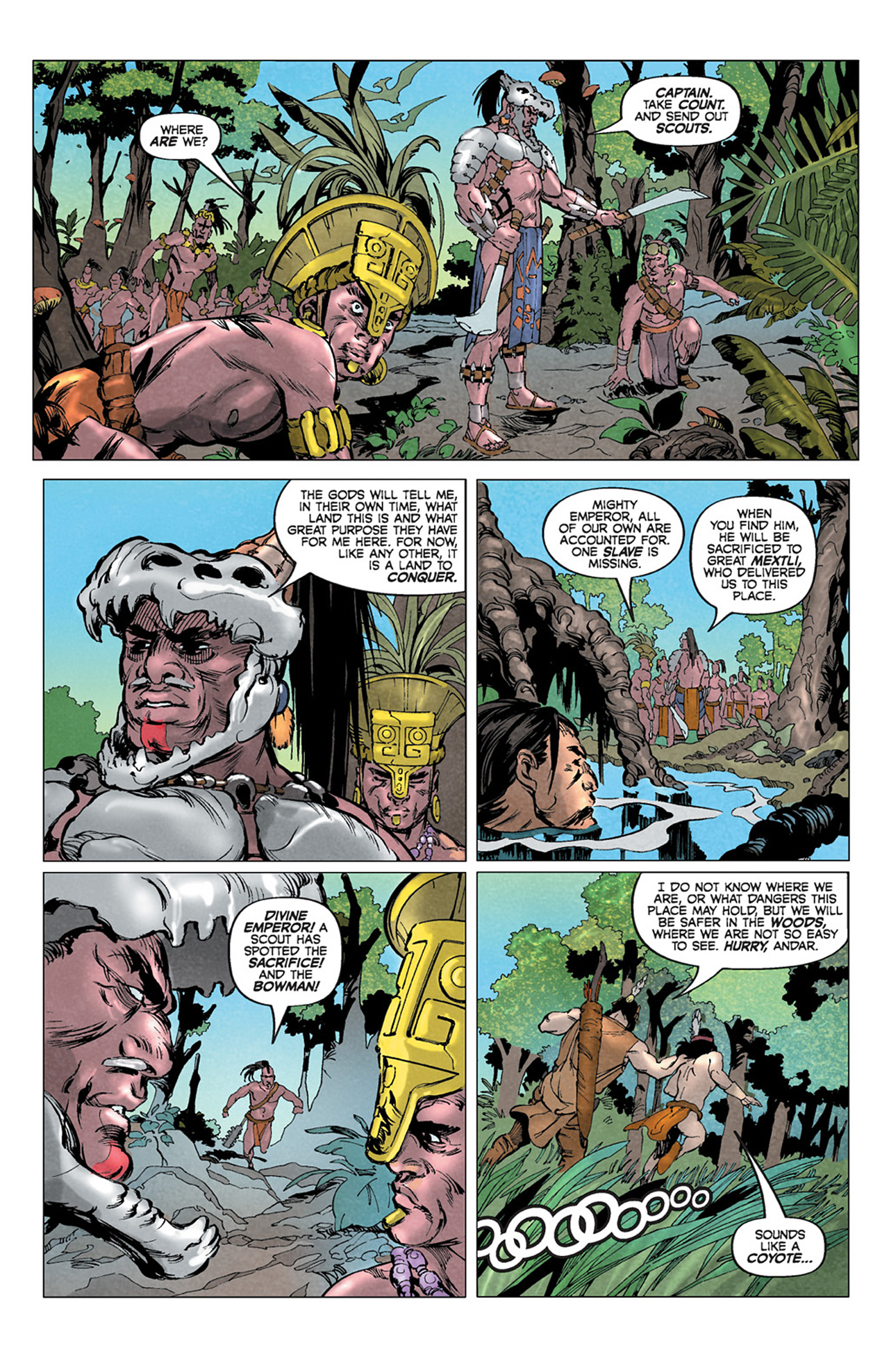 Read online Turok, Son of Stone (2010) comic -  Issue #1 - 12