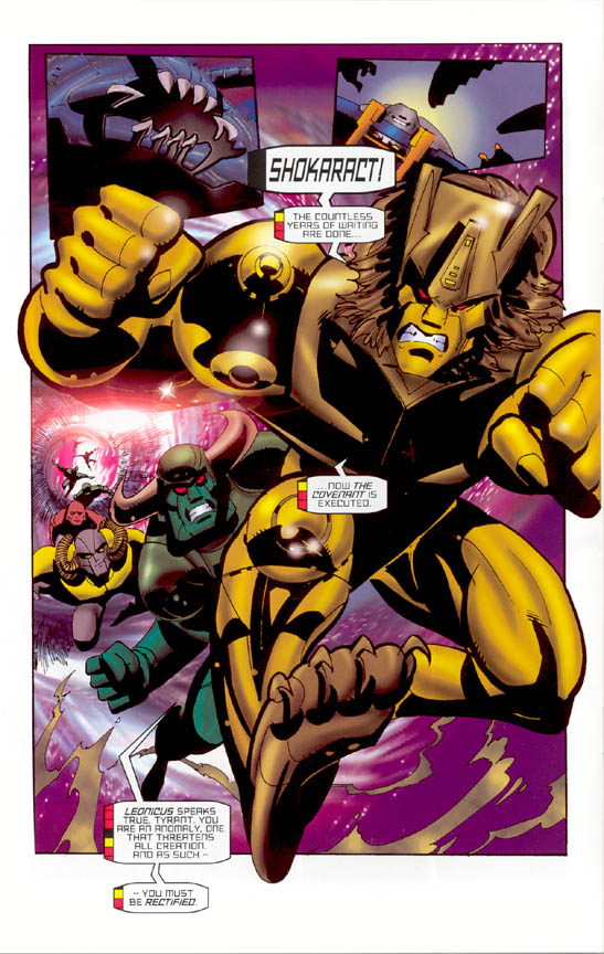 Read online Tales from the Beast Wars Transformers: Reaching the Omega Point comic -  Issue # Full - 18