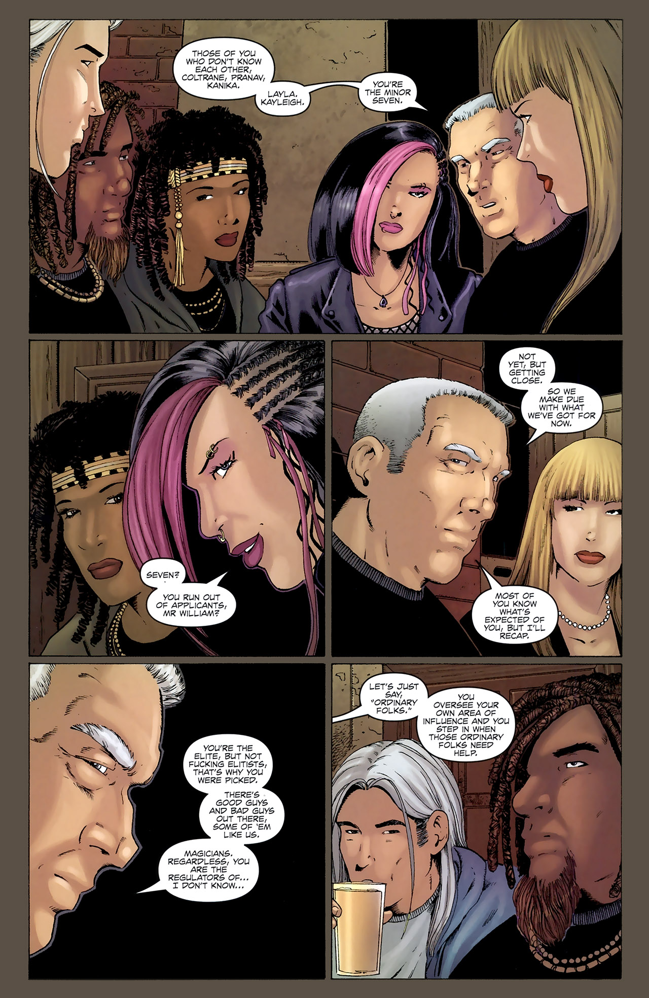 Read online Gravel comic -  Issue #18 - 7