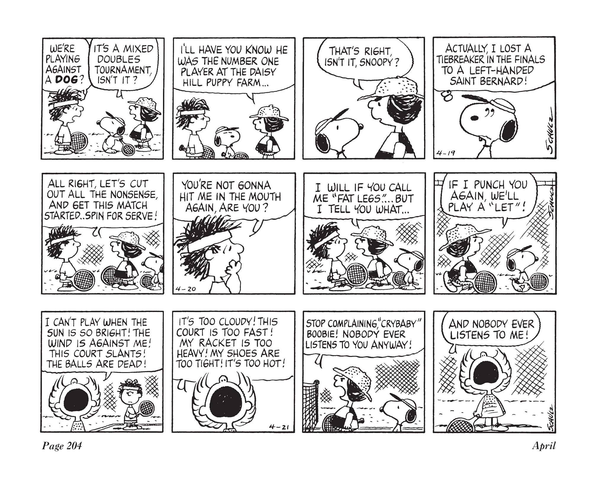 Read online The Complete Peanuts comic -  Issue # TPB 16 - 222