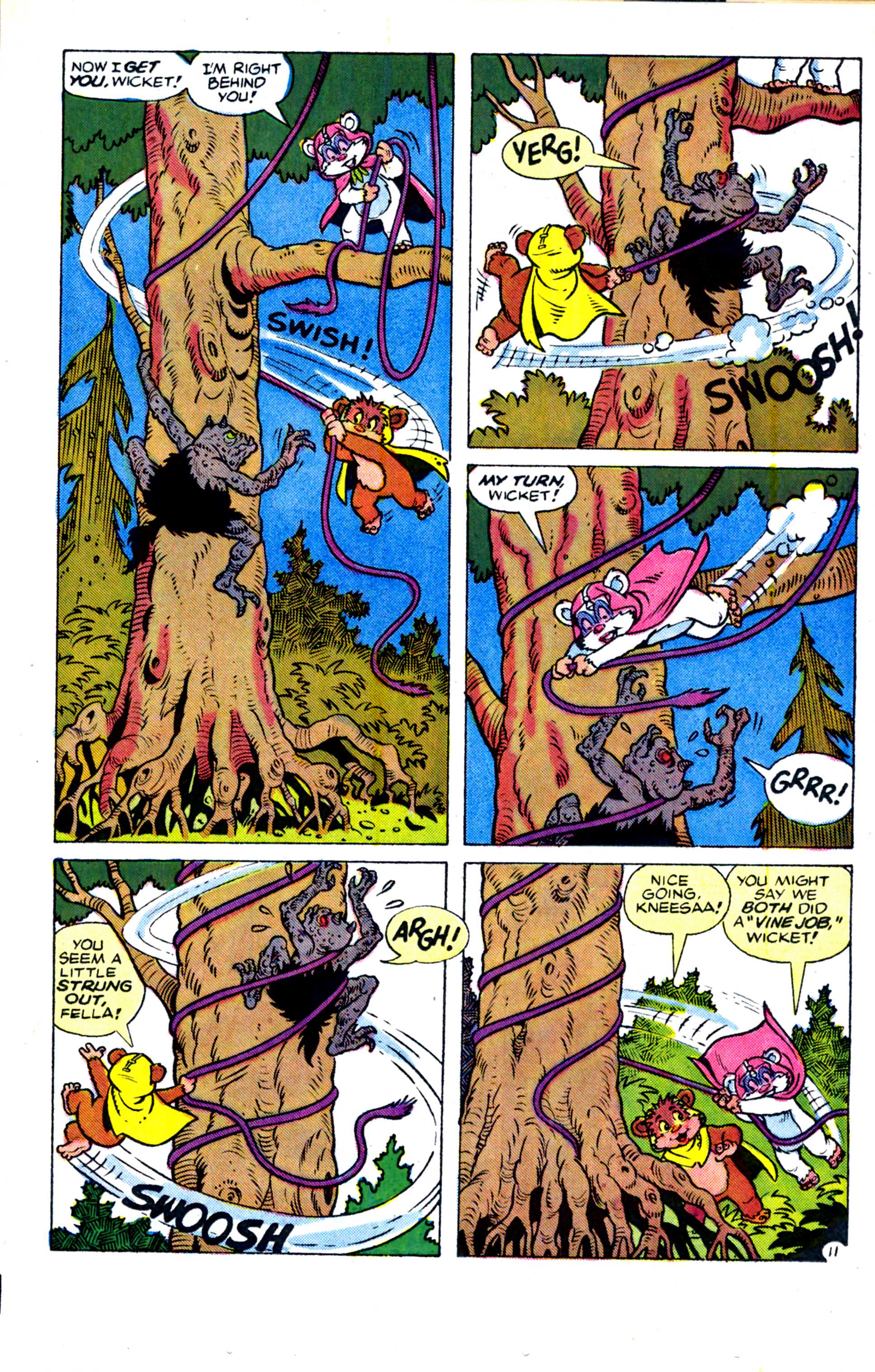 Read online Ewoks (1987) comic -  Issue #12 - 12