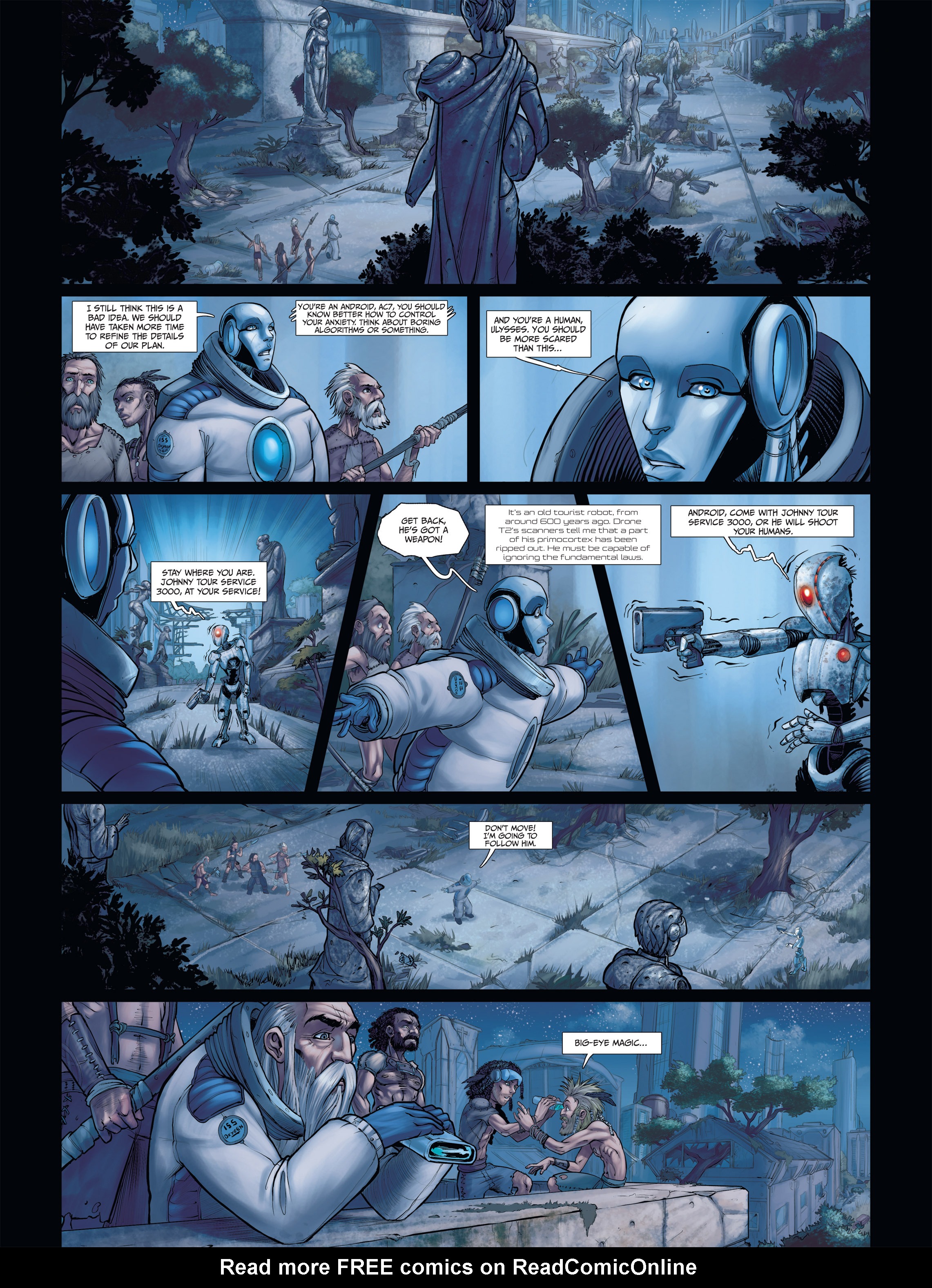 Read online Androïds comic -  Issue #2 - 40