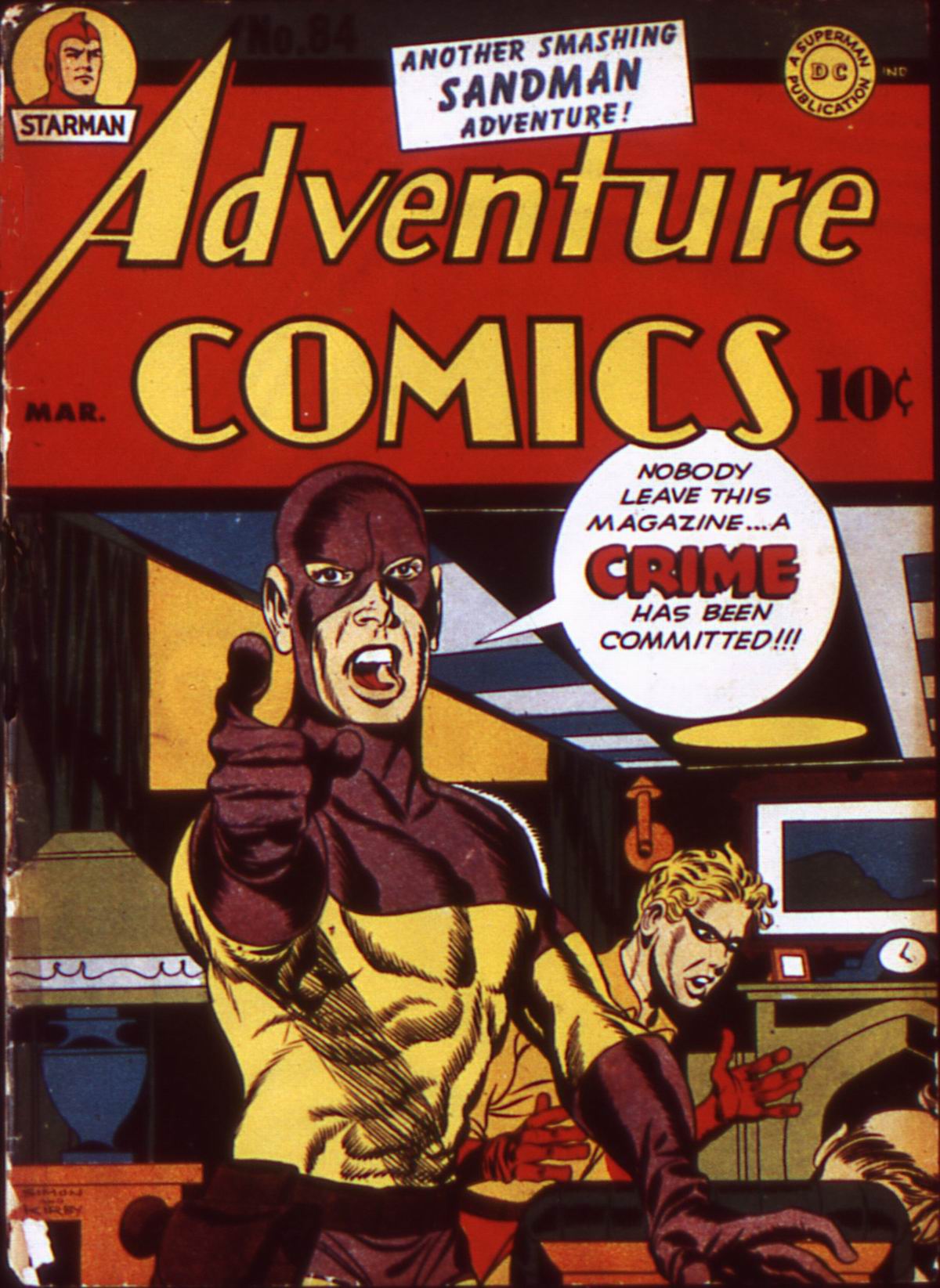 Read online Adventure Comics (1938) comic -  Issue #84 - 1