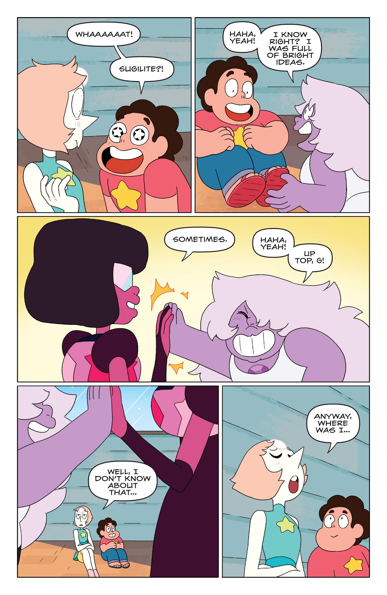 Read online Steven Universe Ongoing comic -  Issue #19 - 8