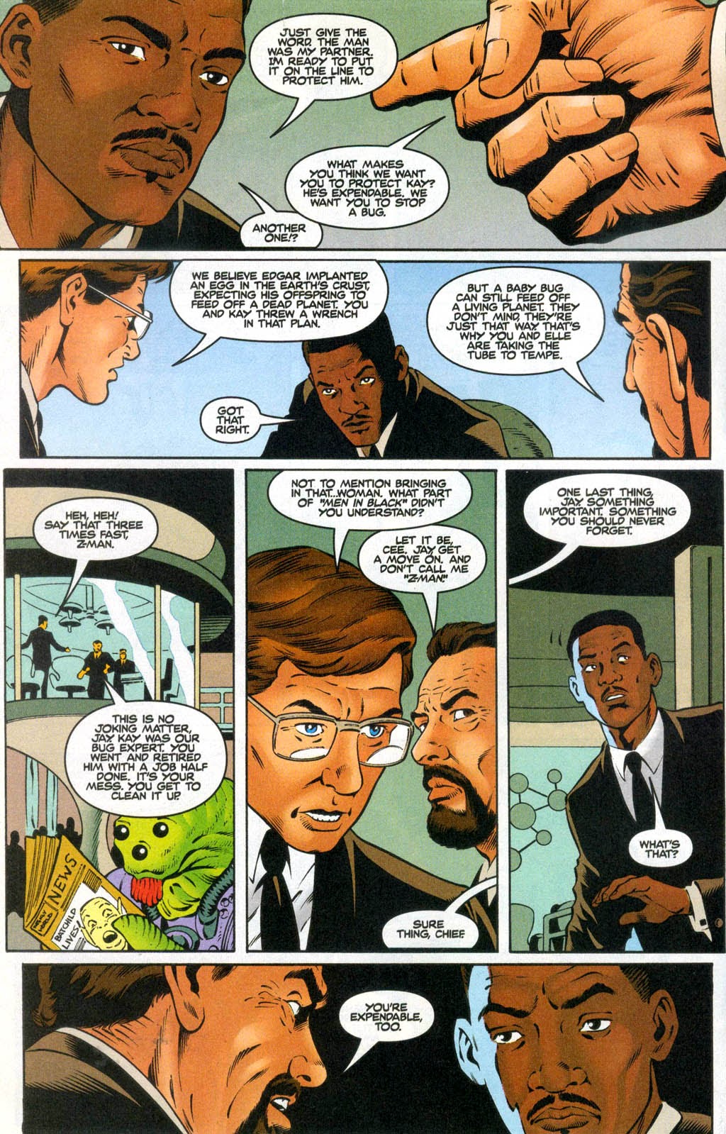 Read online Men in Black: Retribution comic -  Issue # Full - 9