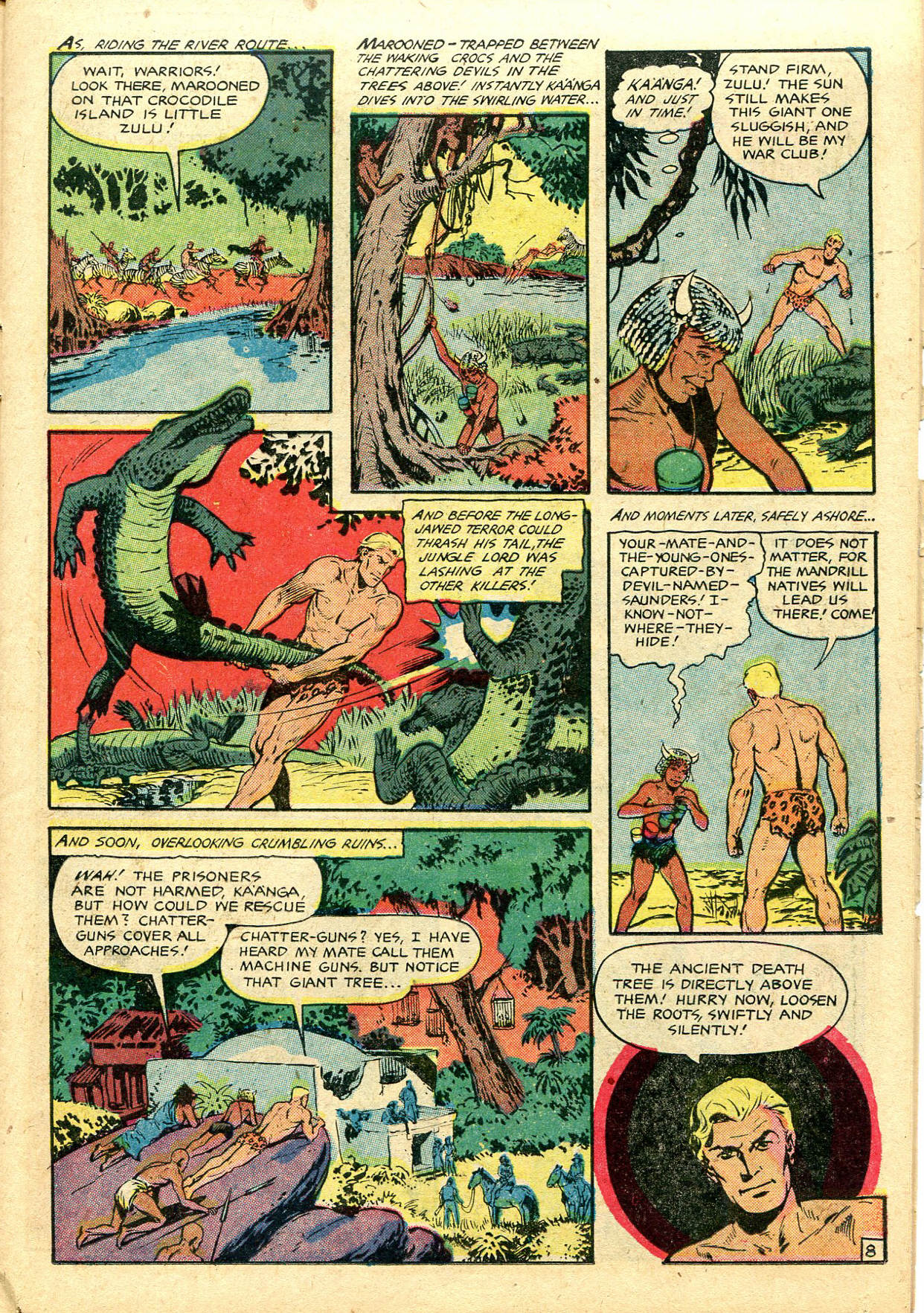 Read online Jungle Comics comic -  Issue #146 - 11