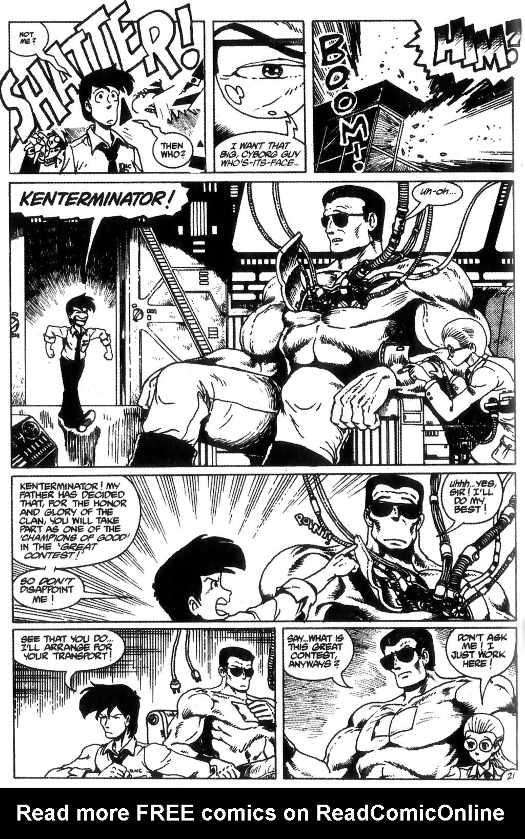 Read online Ninja High School (1986) comic -  Issue #16 - 23