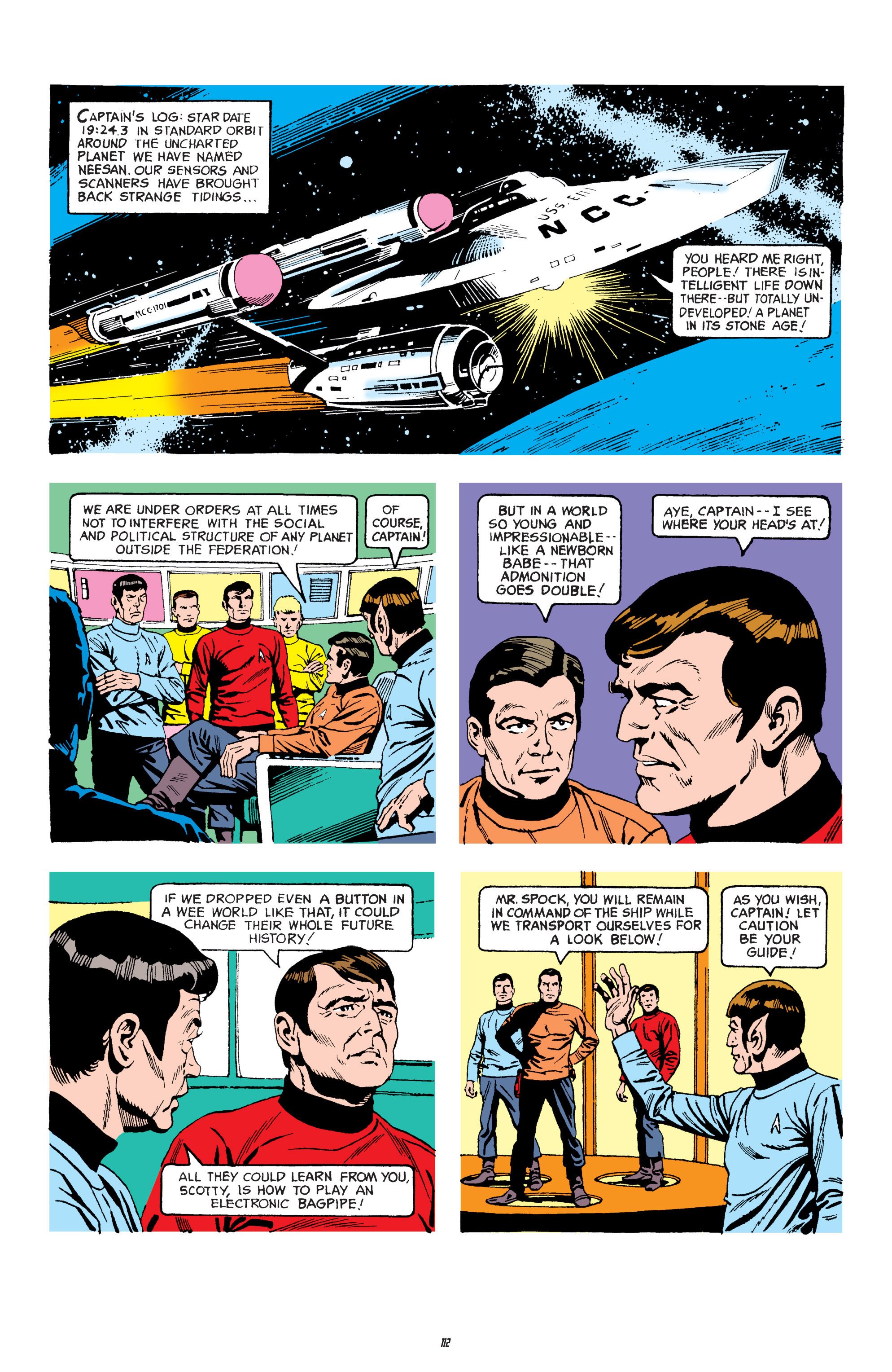 Read online Star Trek Archives comic -  Issue # TPB 3 - 112