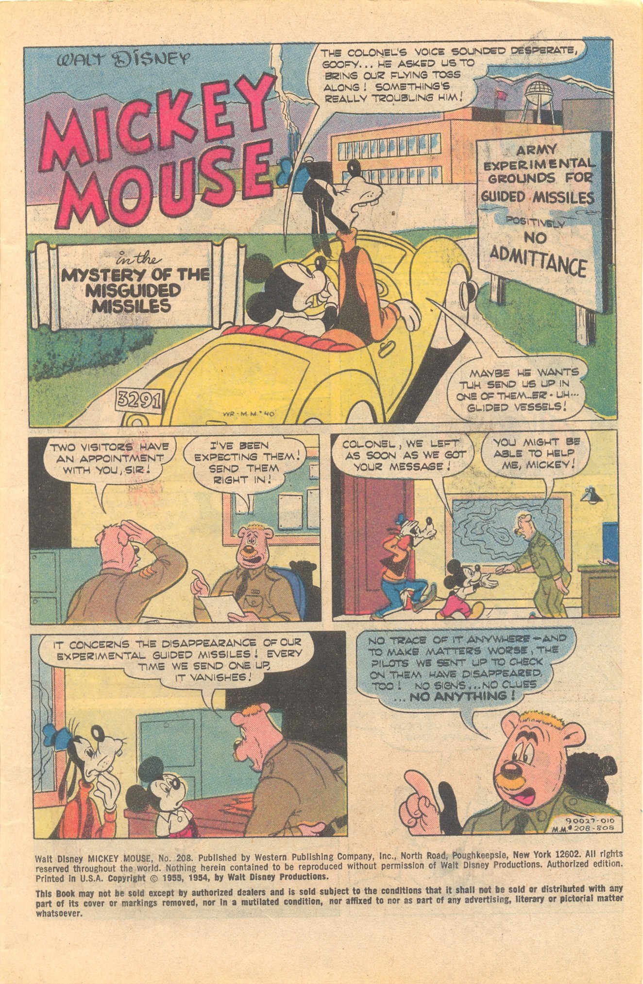 Read online Walt Disney's Mickey Mouse comic -  Issue #208 - 3